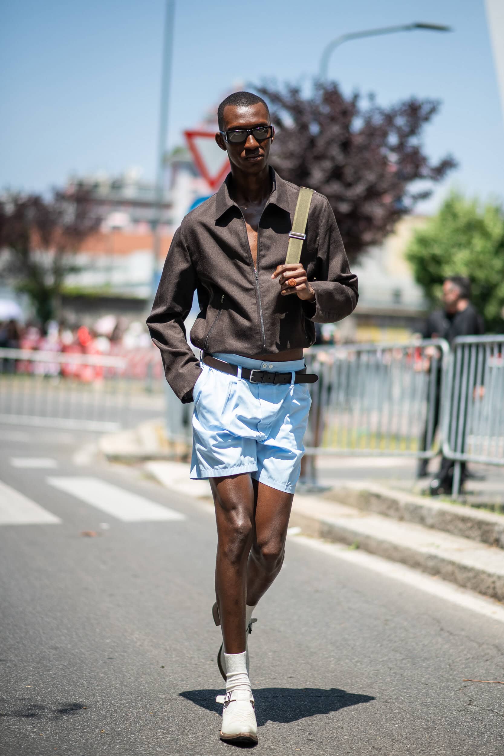 Milano Milan Men's Street Style Spring 2026 Shows