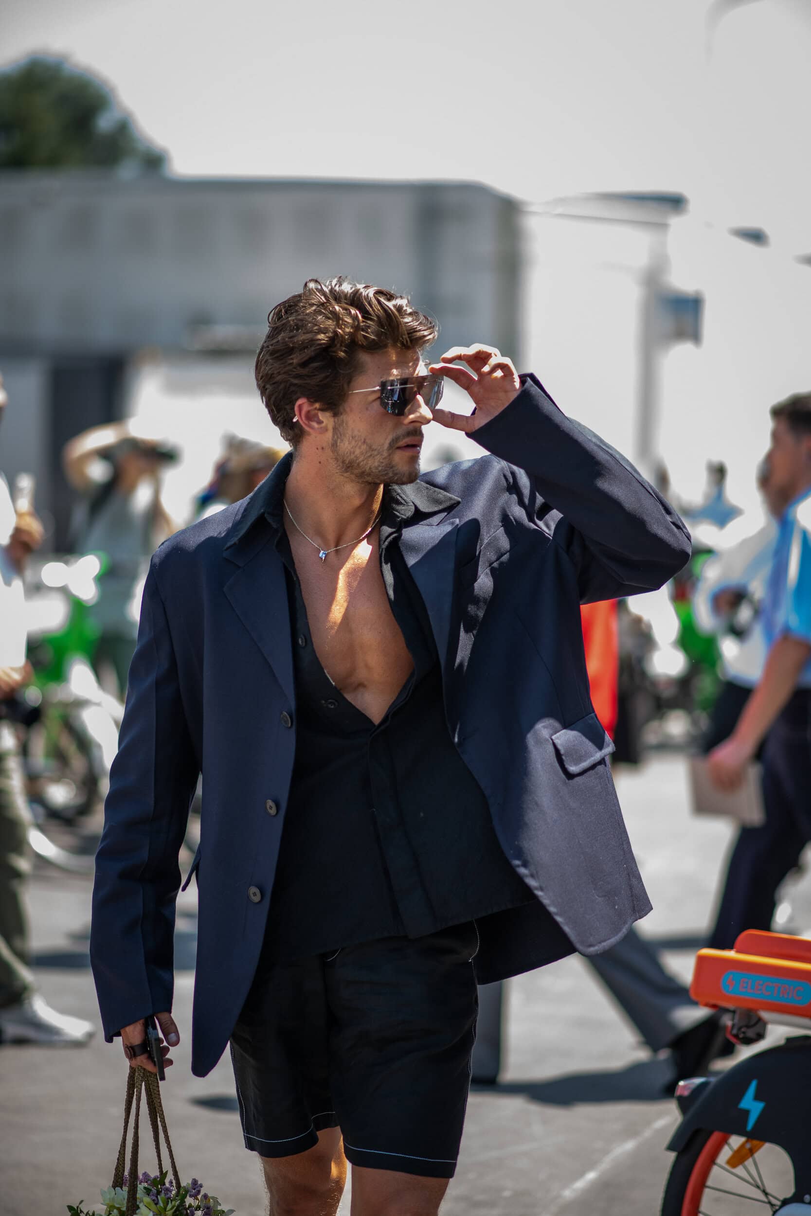 Milano Milan Men's Street Style Spring 2026 Shows