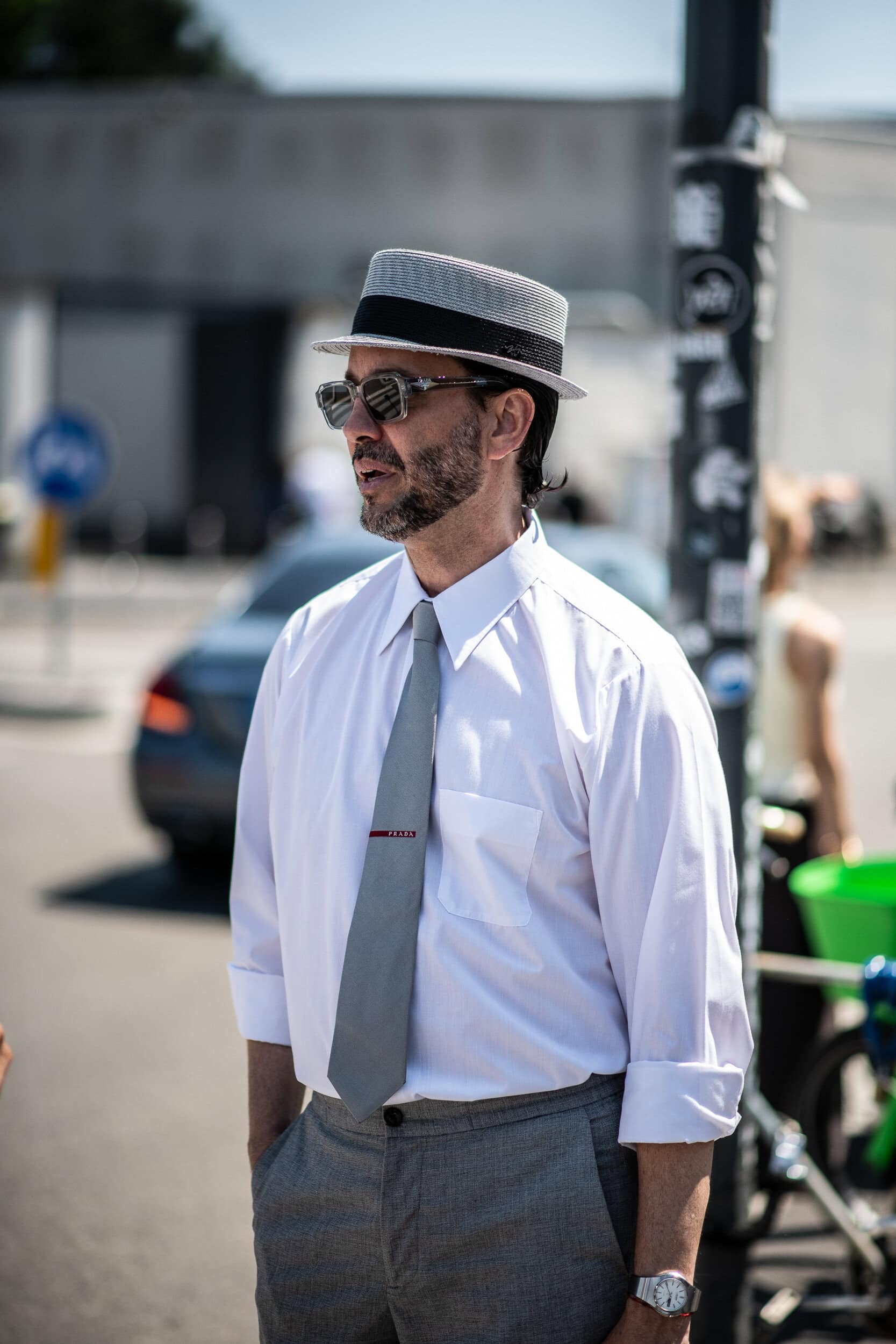 Milano Milan Men's Street Style Spring 2026 Shows