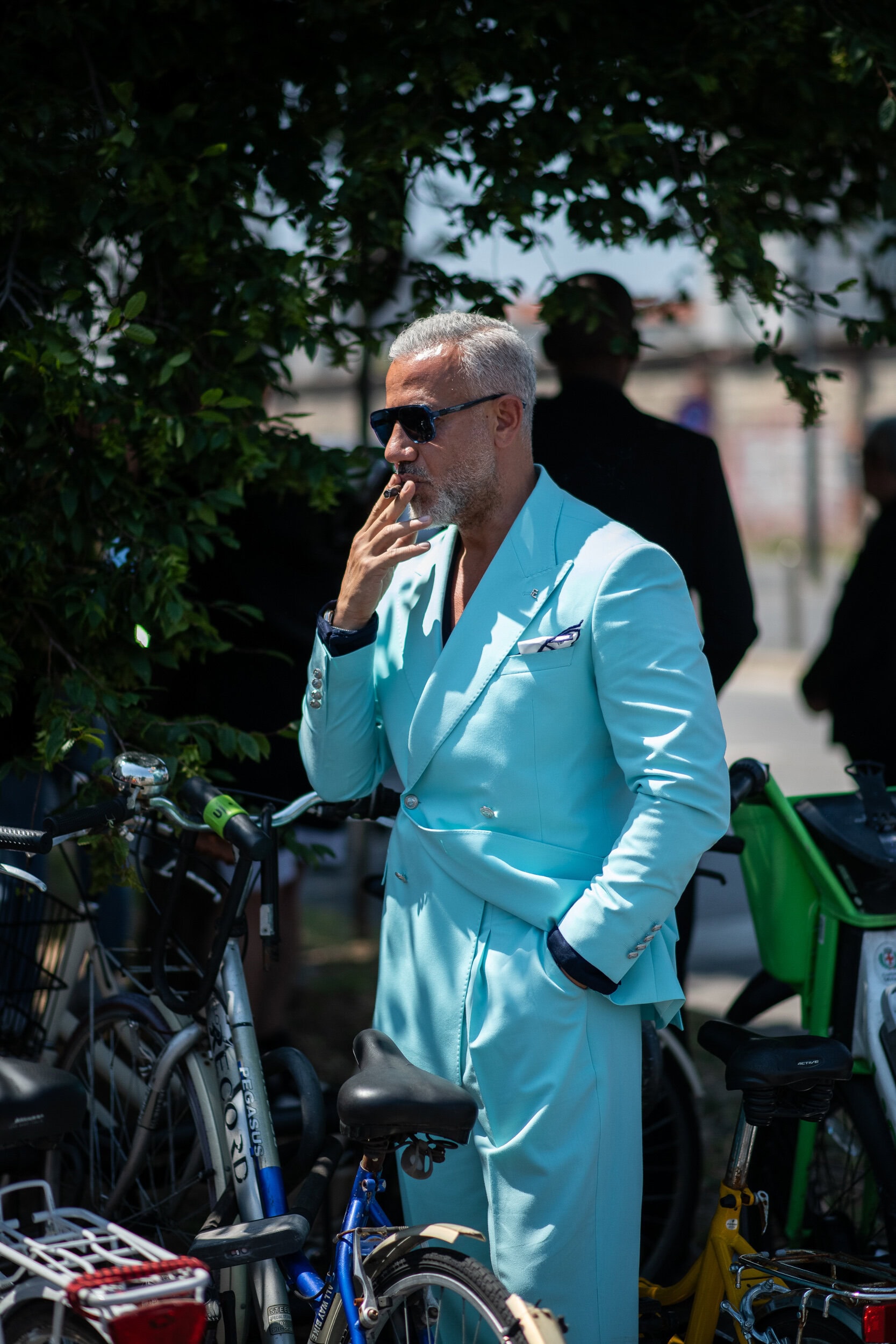 Milano Milan Men's Street Style Spring 2026 Shows