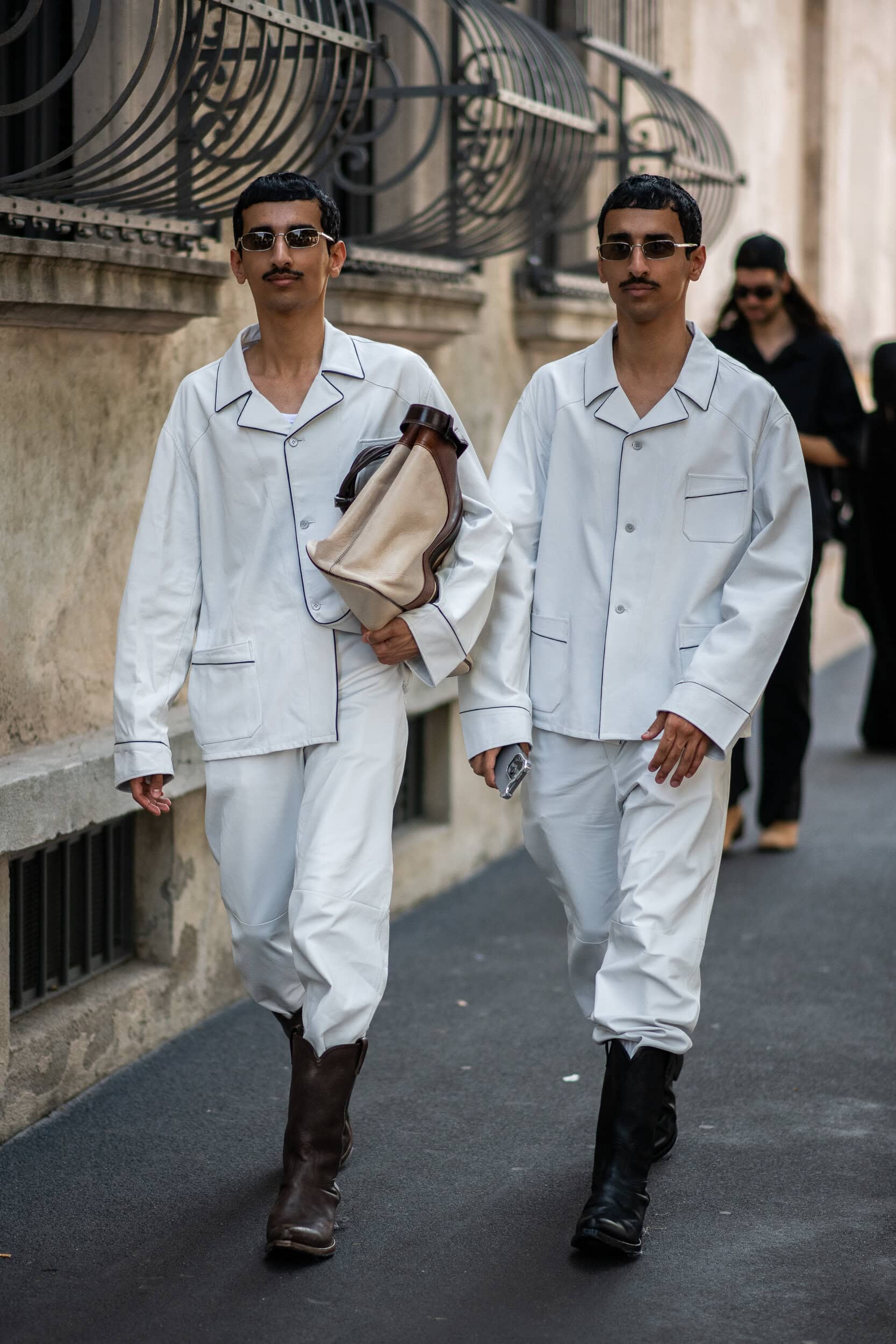 Milano Milan Men's Street Style Spring 2026 Shows