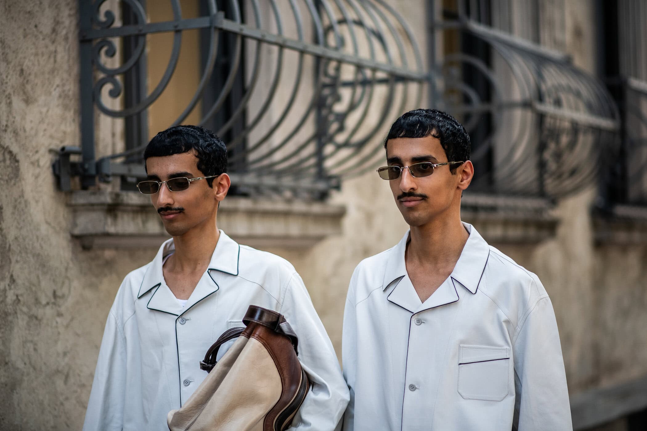 Milano Milan Men's Street Style Spring 2026 Shows