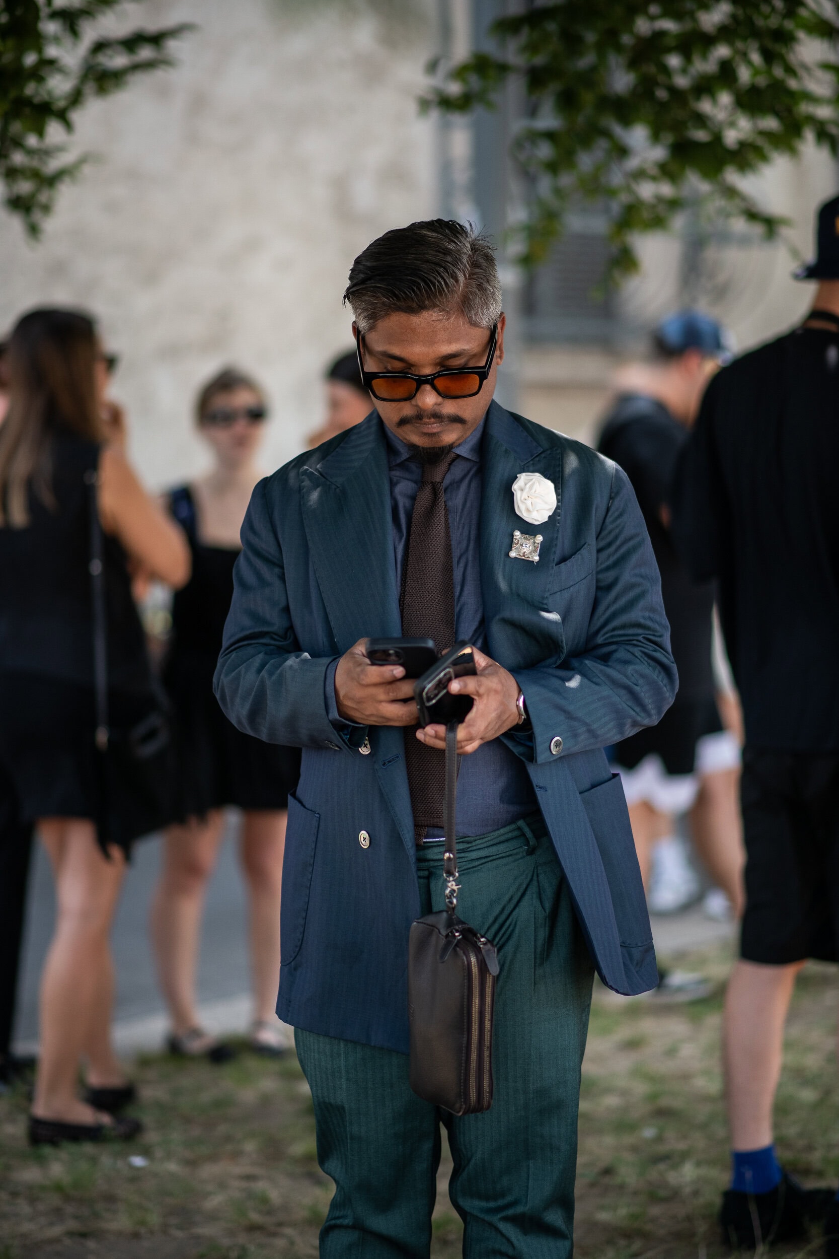Milano Milan Men's Street Style Spring 2026 Shows