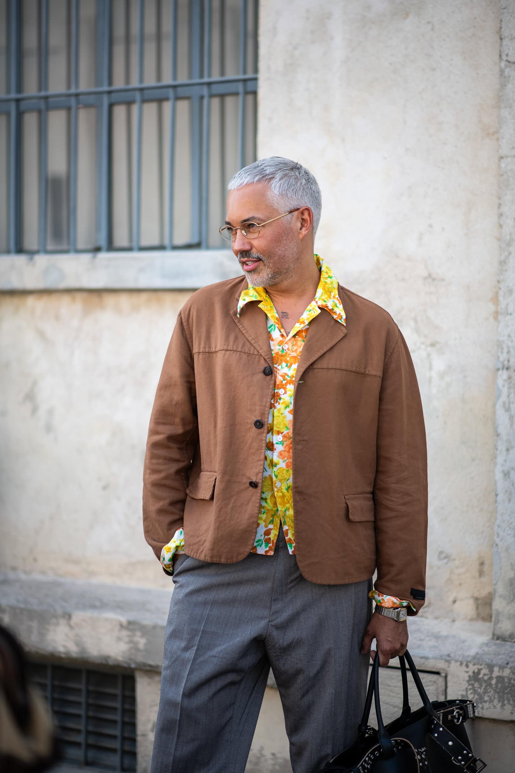 Milano Milan Men's Street Style Spring 2026 Shows