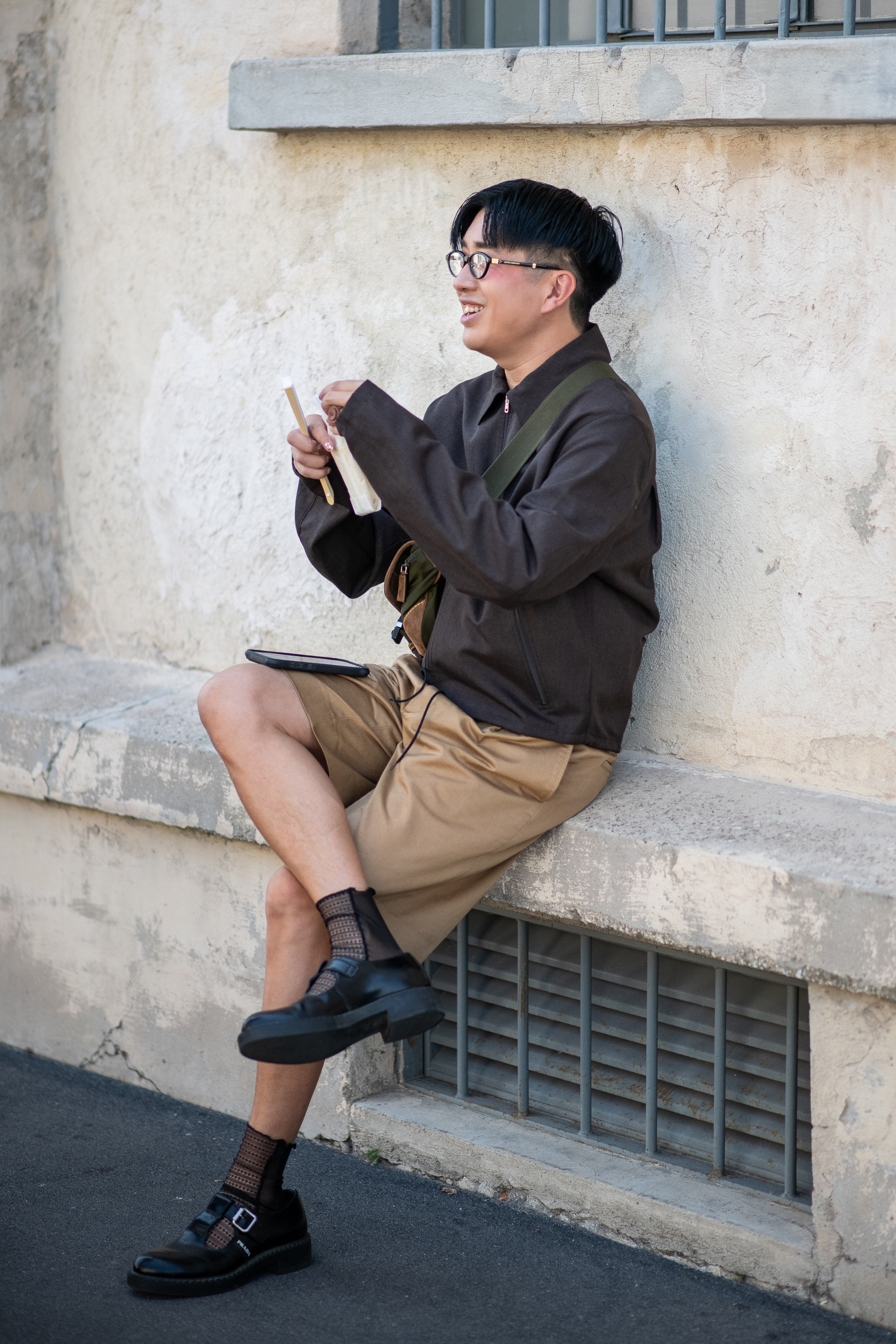 Milano Milan Men's Street Style Spring 2026 Shows