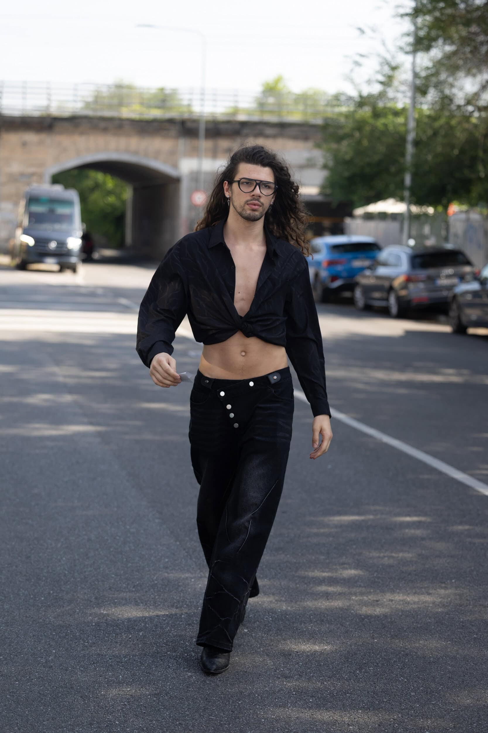Milano Milan Men's Street Style Spring 2026 Shows