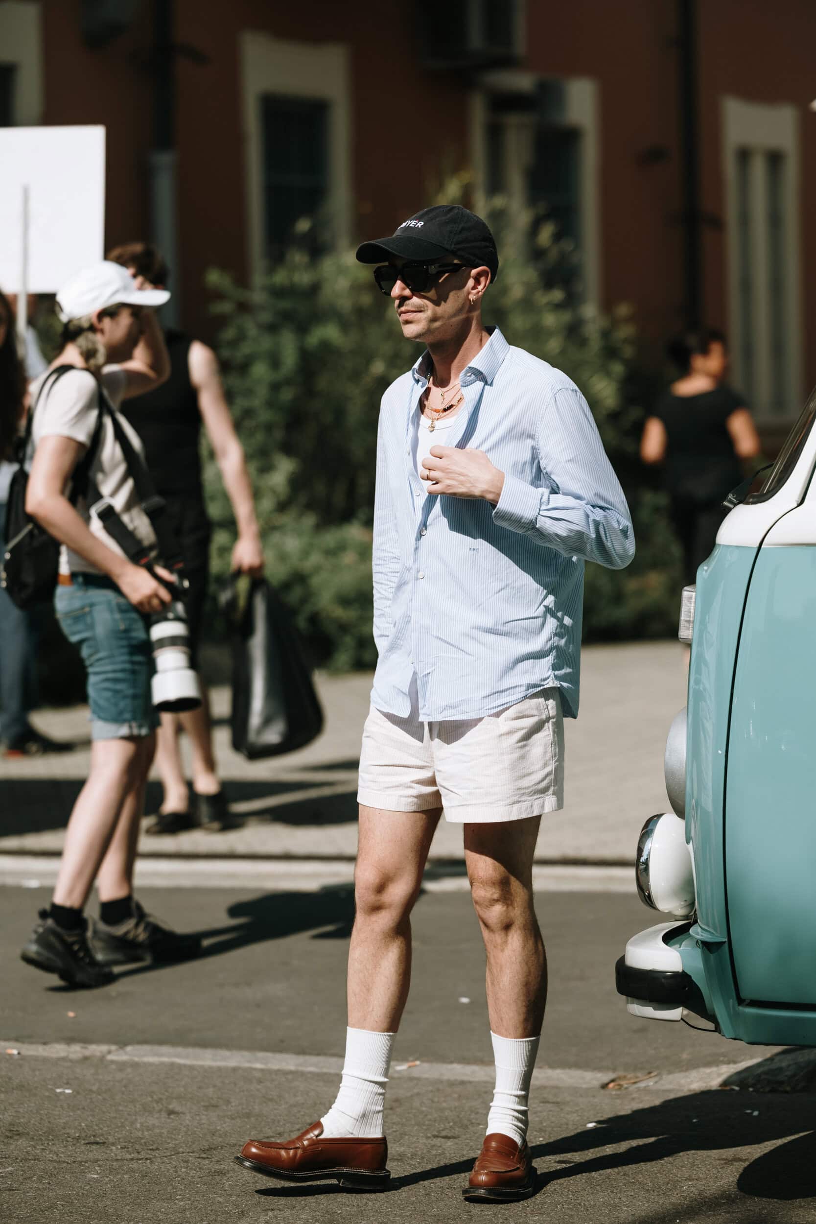 Milano Milan Men's Street Style Spring 2026 Shows