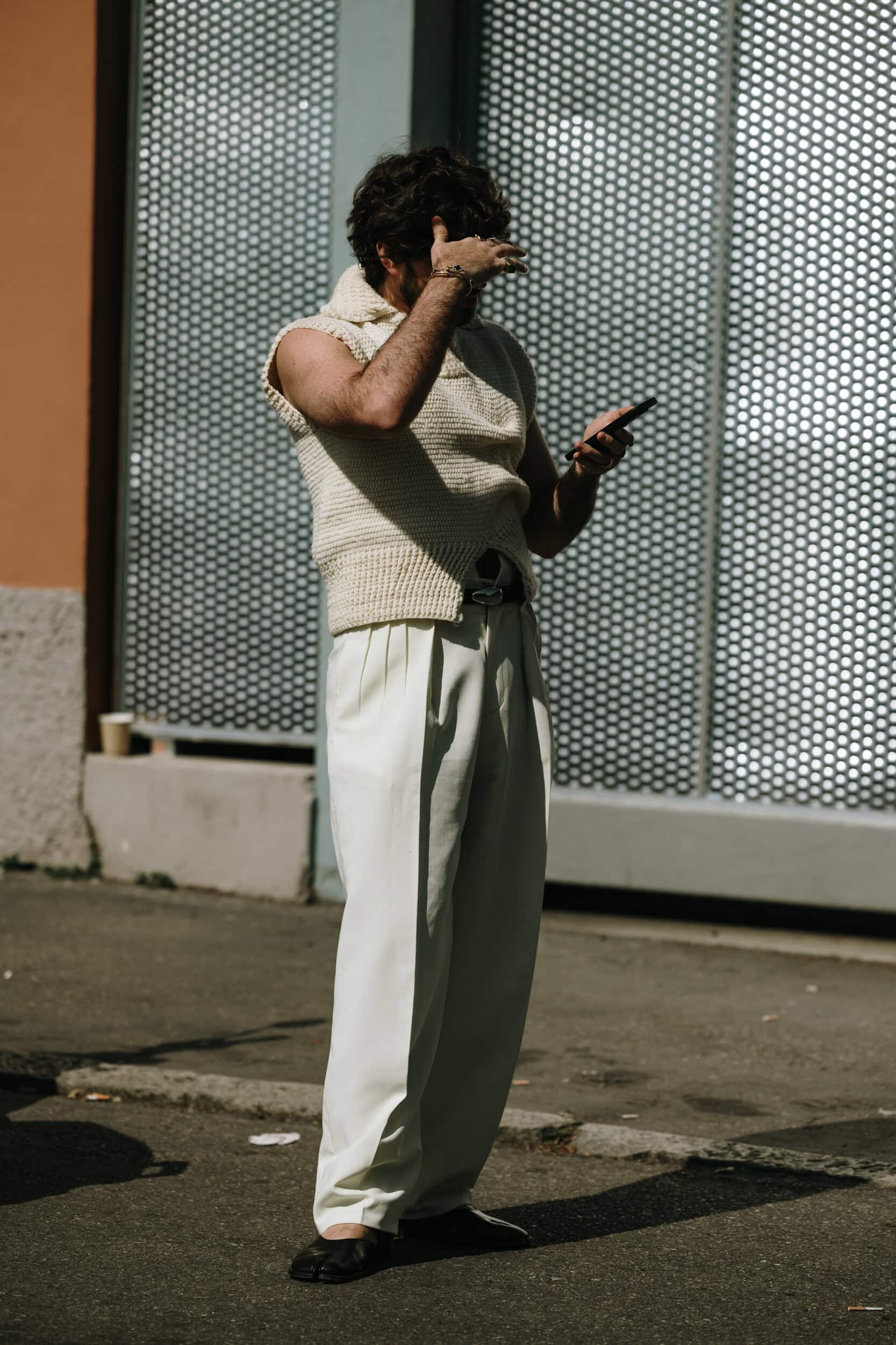 Milano Milan Men's Street Style Spring 2026 Shows