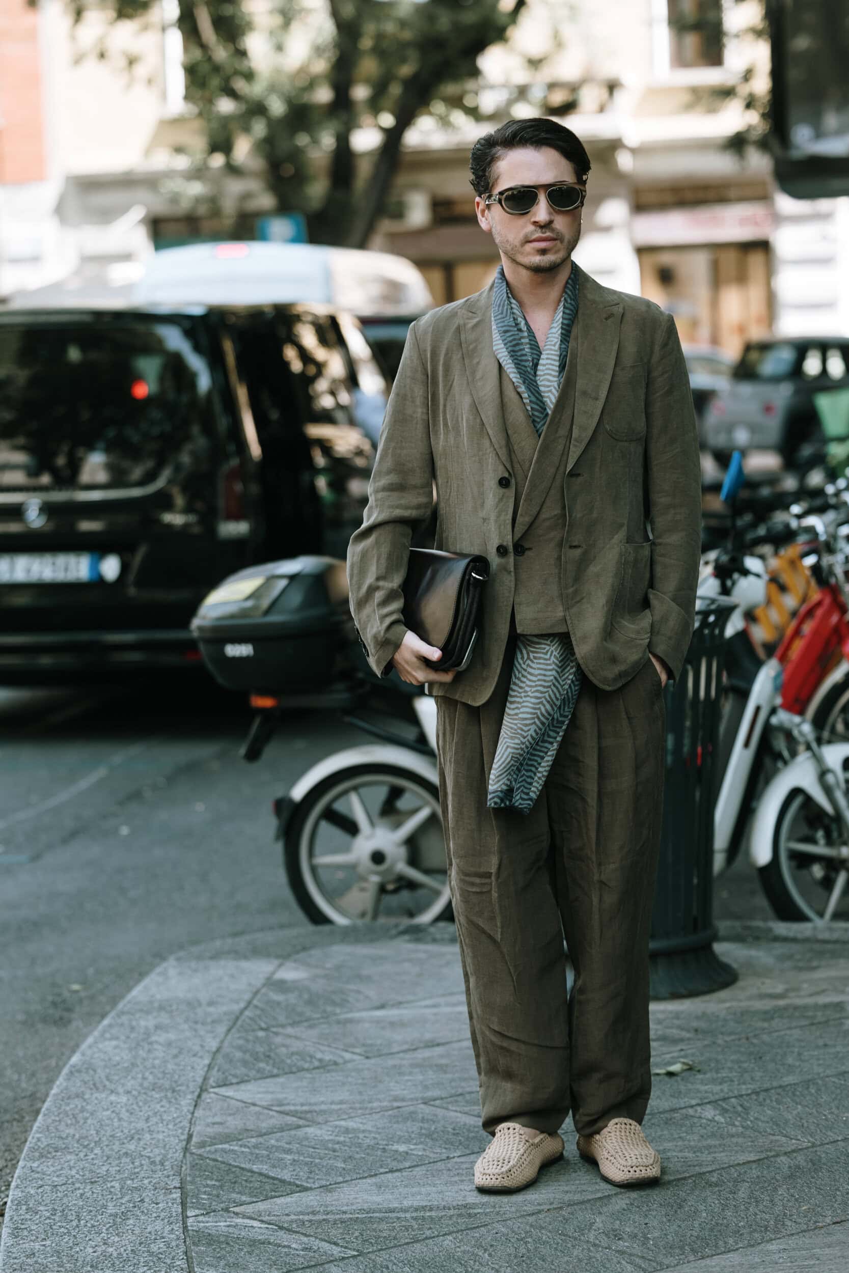 Milano Milan Men's Street Style Spring 2026 Shows