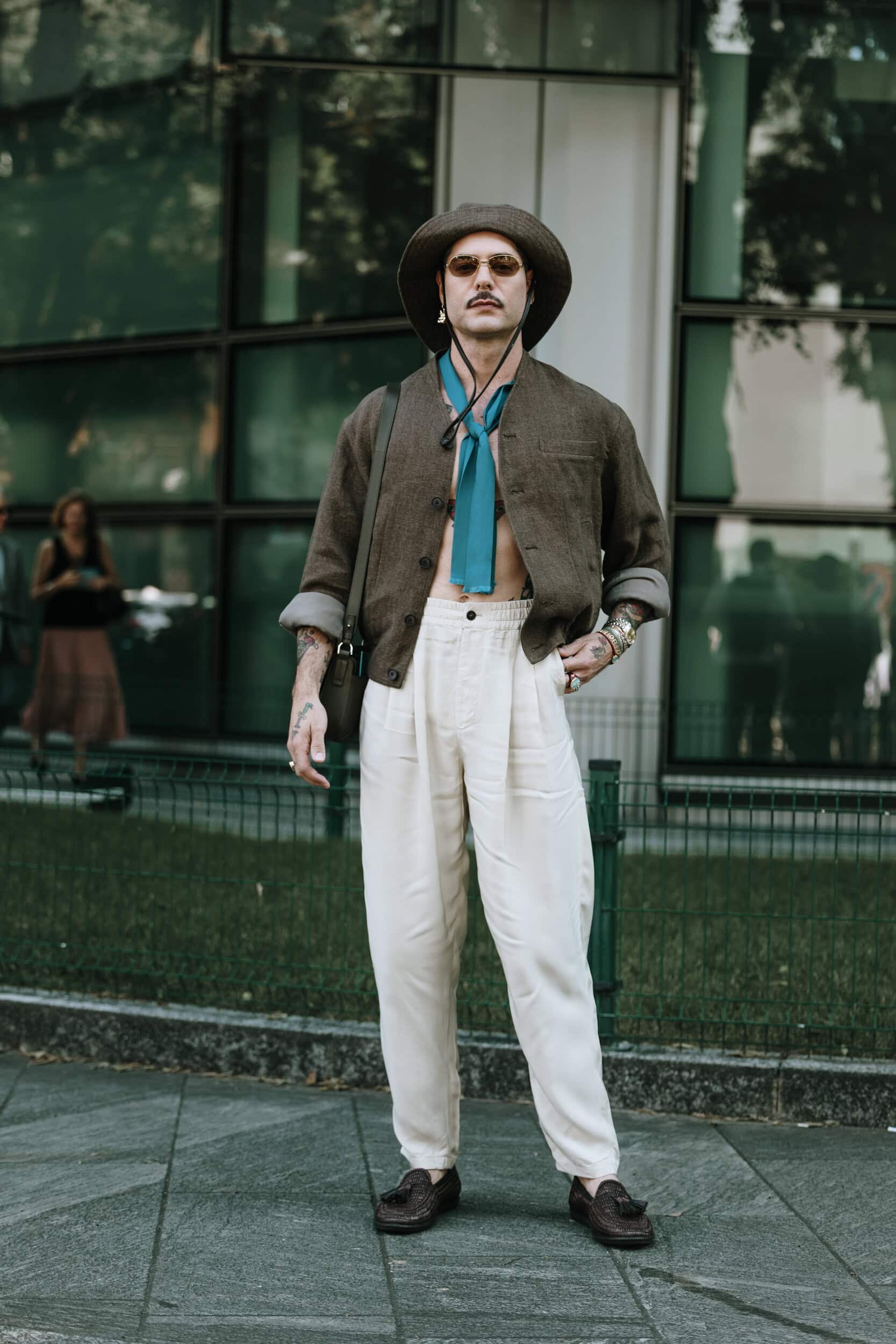 Milano Milan Men's Street Style Spring 2026 Shows