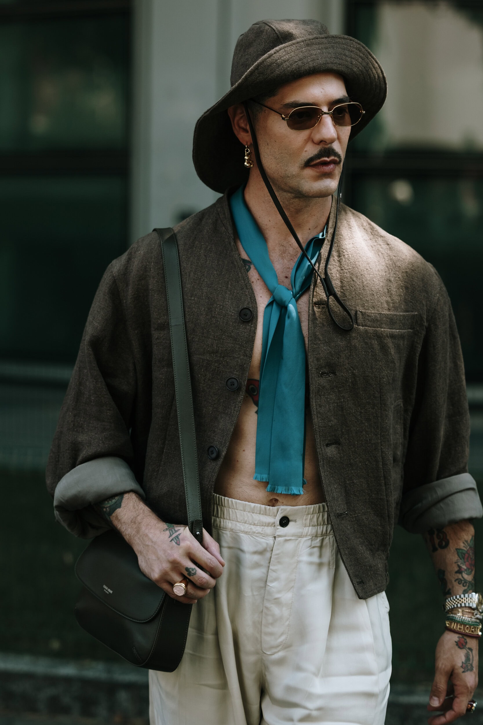 Milano Milan Men's Street Style Spring 2026 Shows