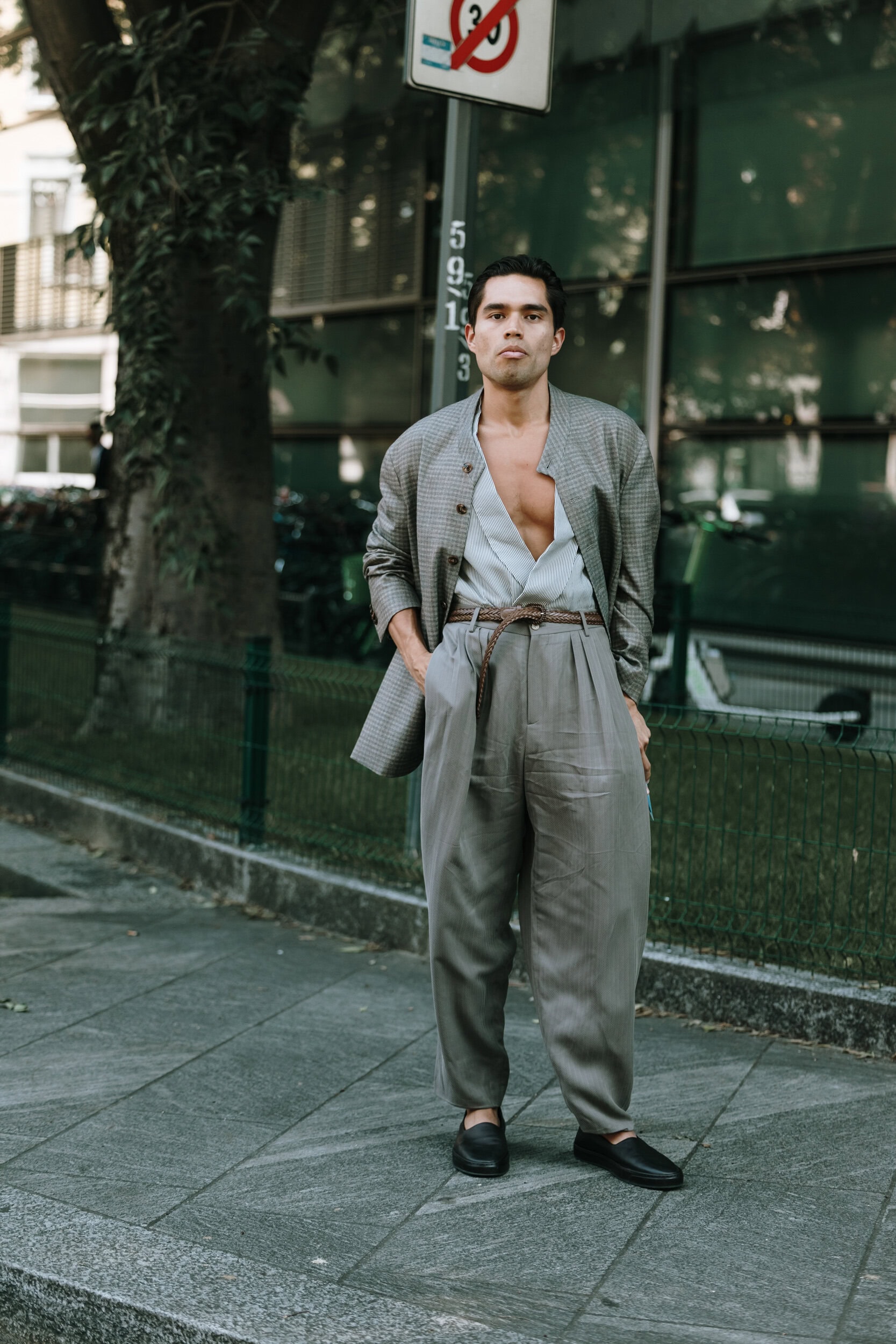 Milano Milan Men's Street Style Spring 2026 Shows
