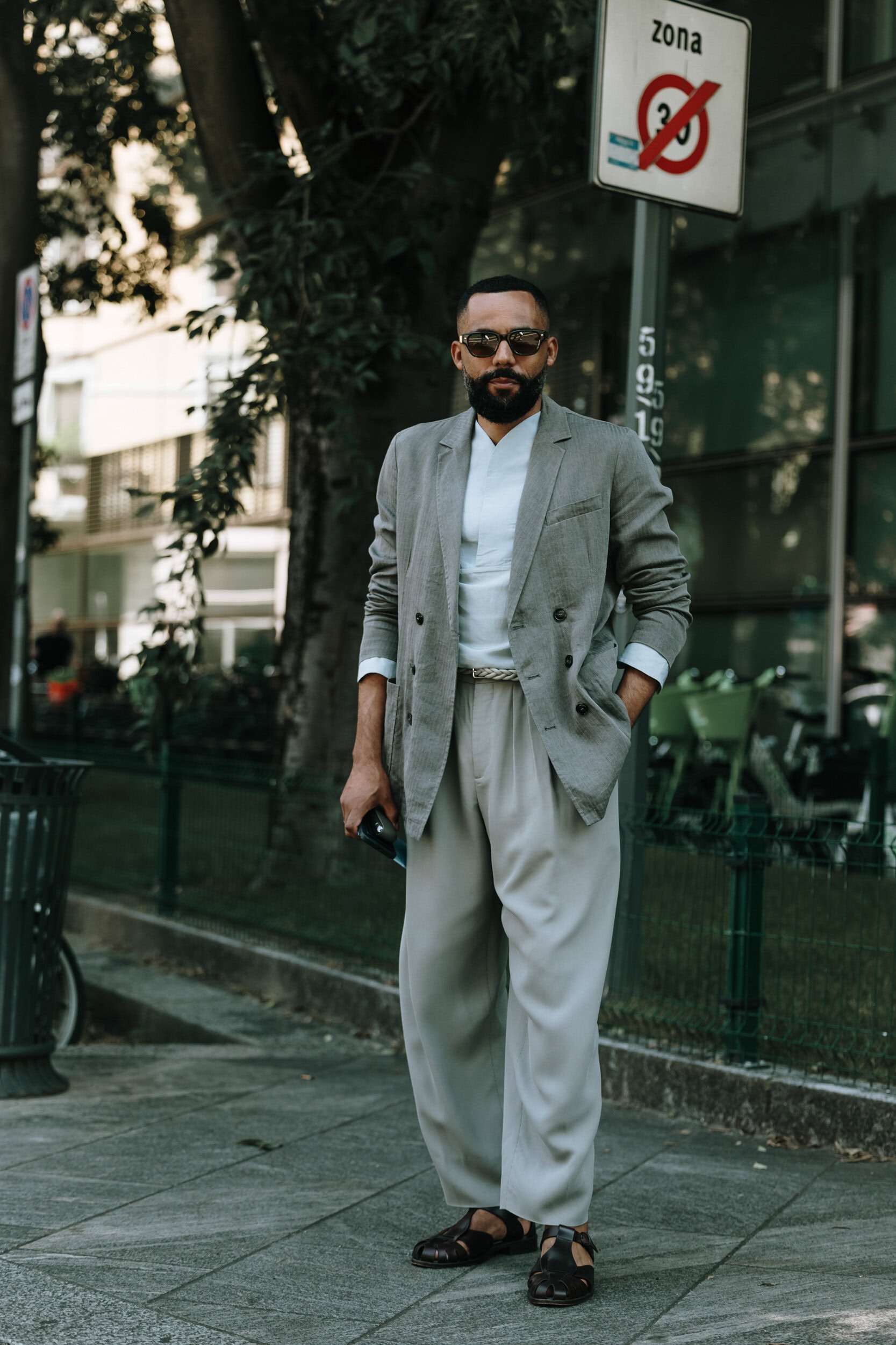 Milano Milan Men's Street Style Spring 2026 Shows