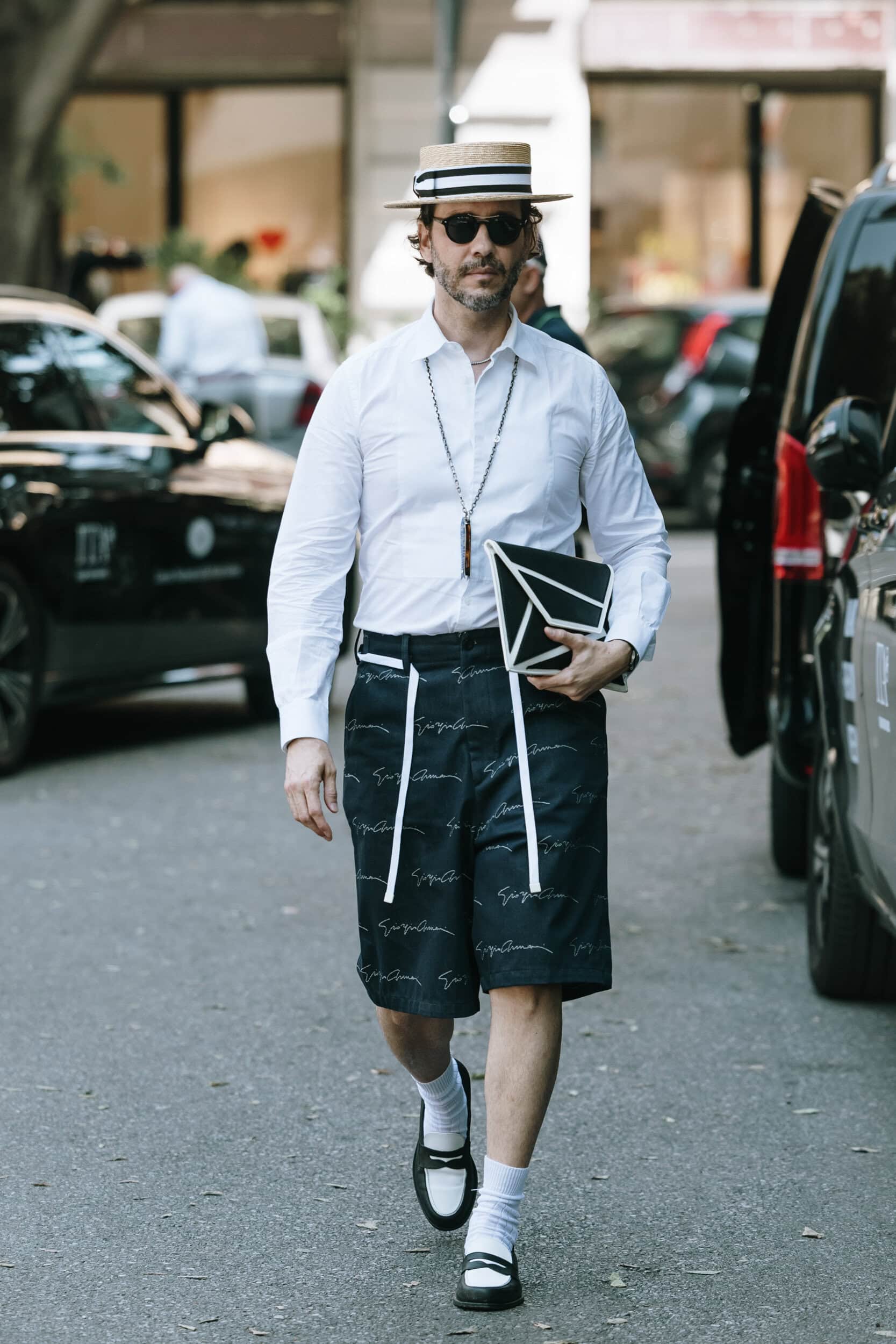 Milano Milan Men's Street Style Spring 2026 Shows