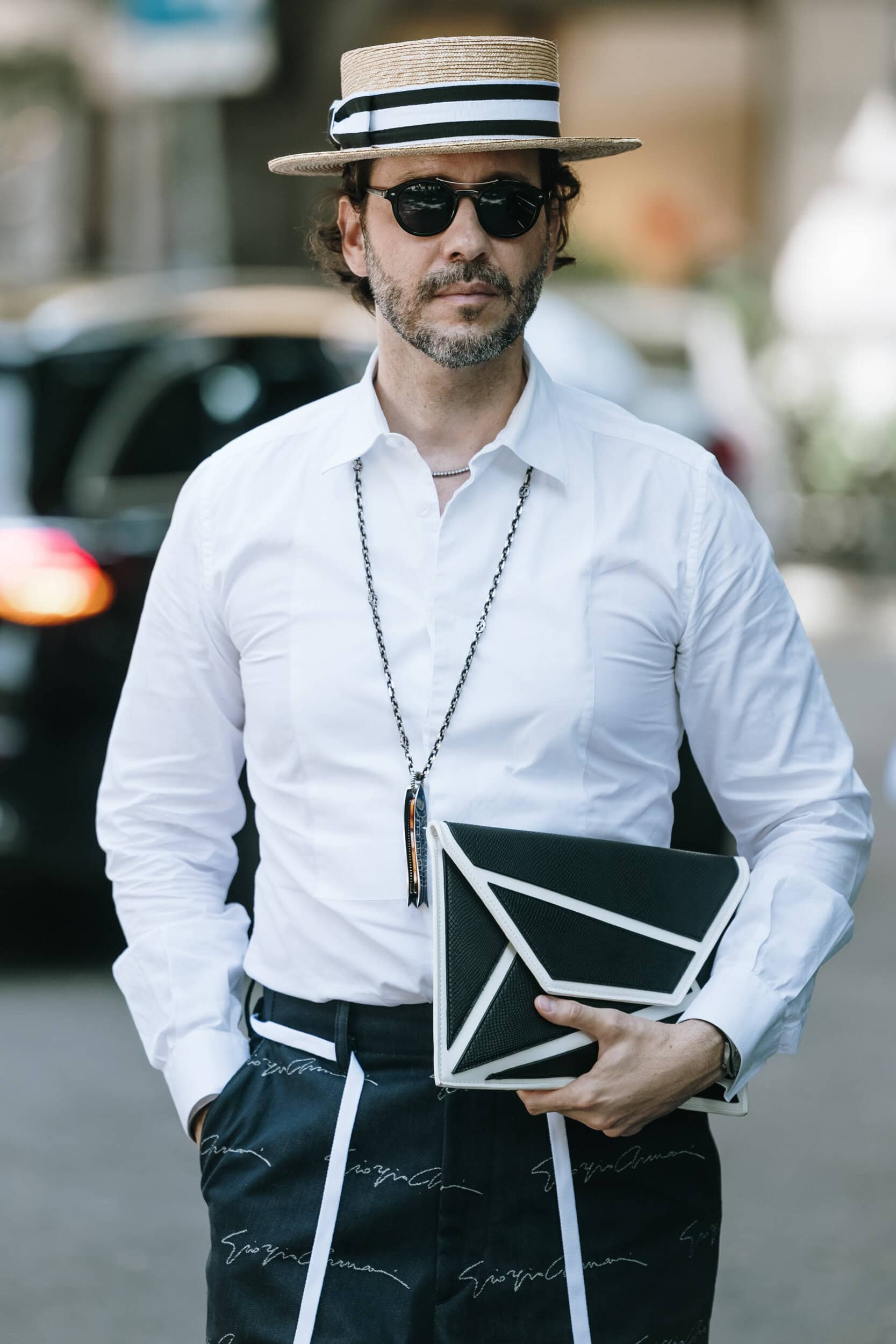 Milano Milan Men's Street Style Spring 2026 Shows