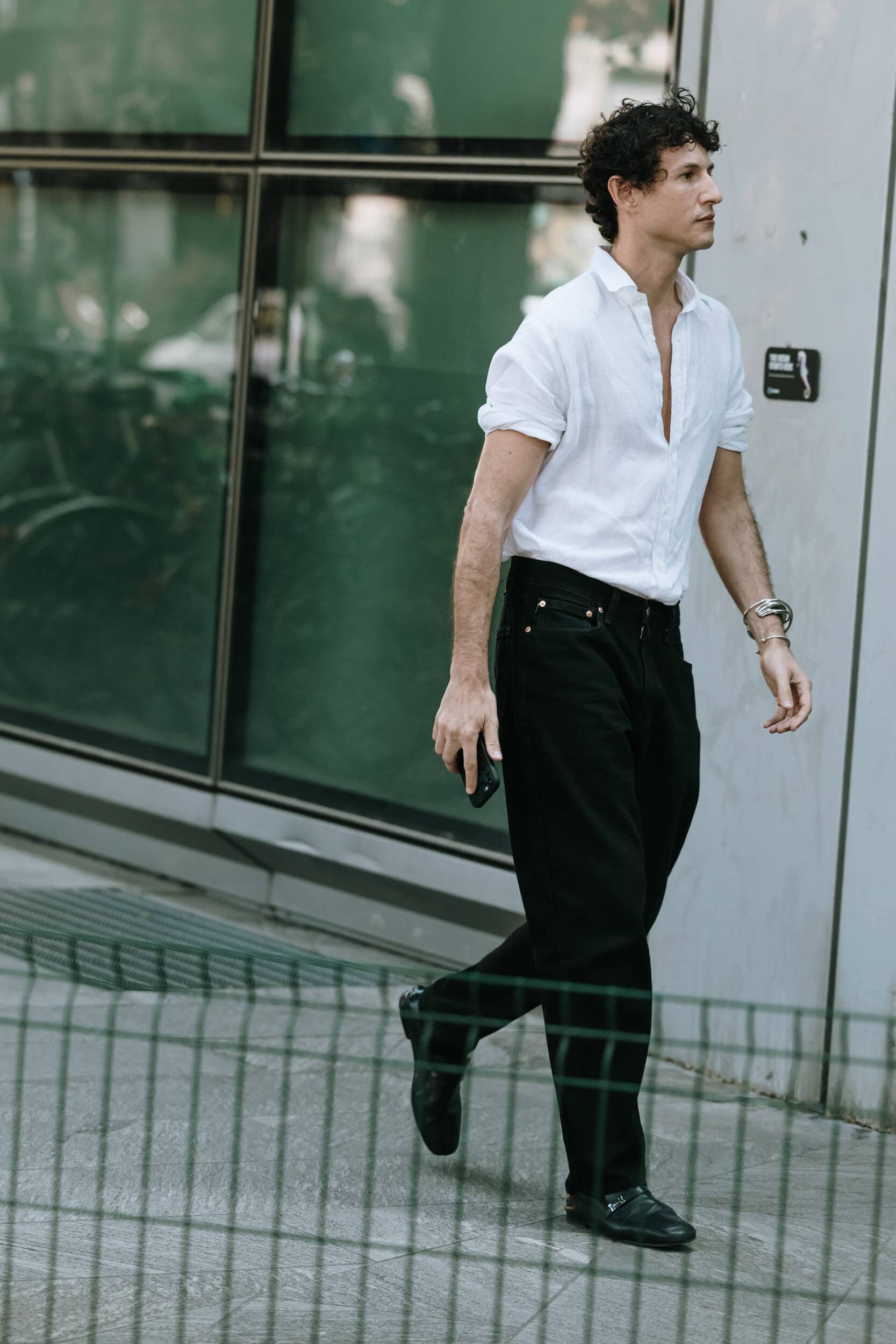 Milano Milan Men's Street Style Spring 2026 Shows