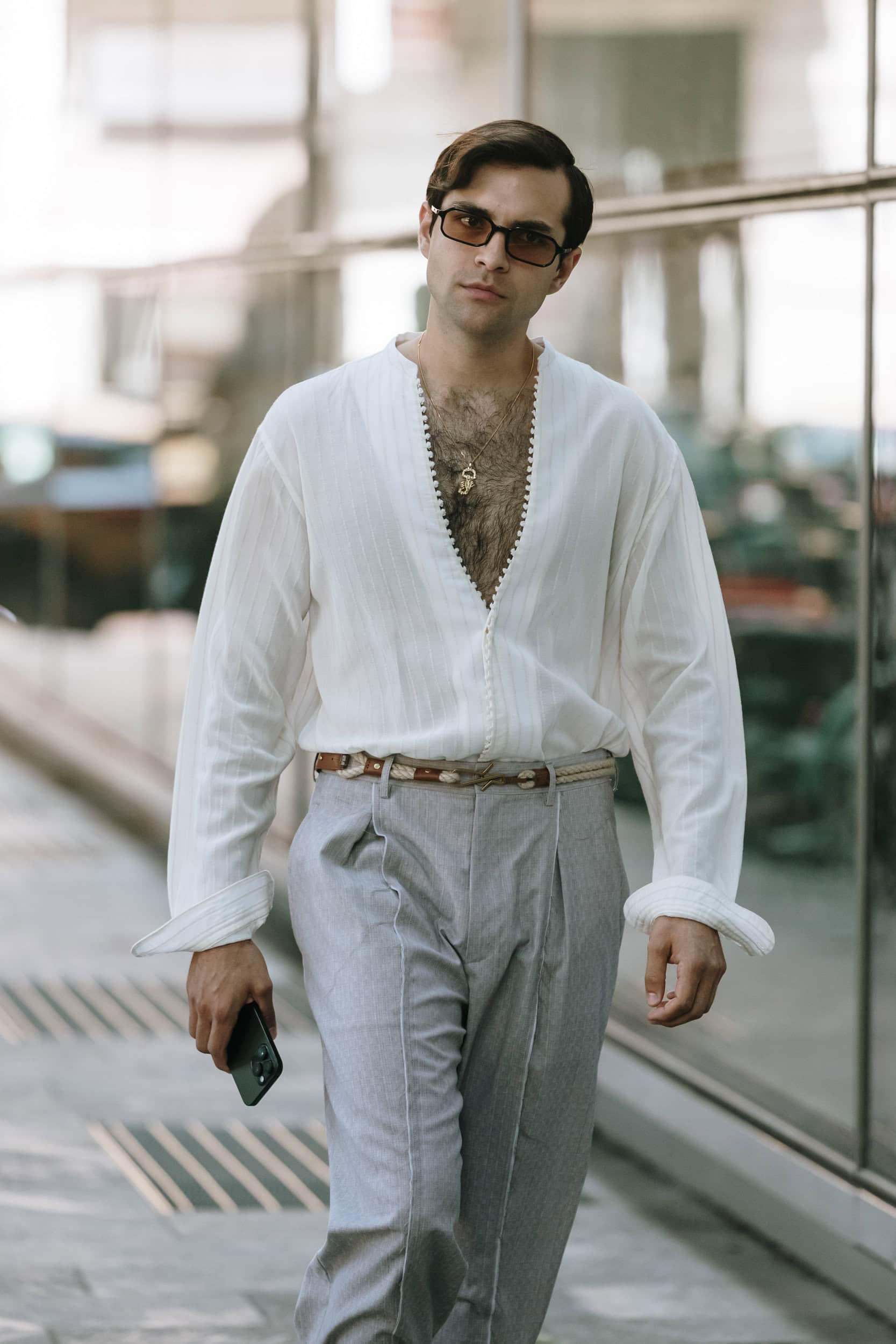 Milano Milan Men's Street Style Spring 2026 Shows
