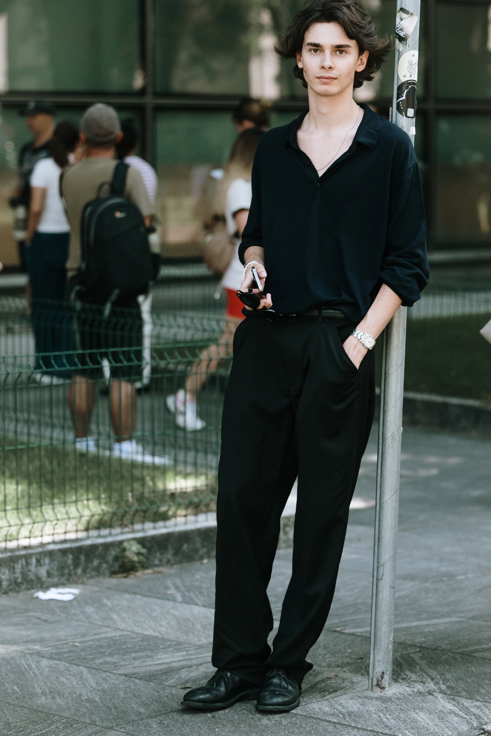 Milano Milan Men's Street Style Spring 2026 Shows