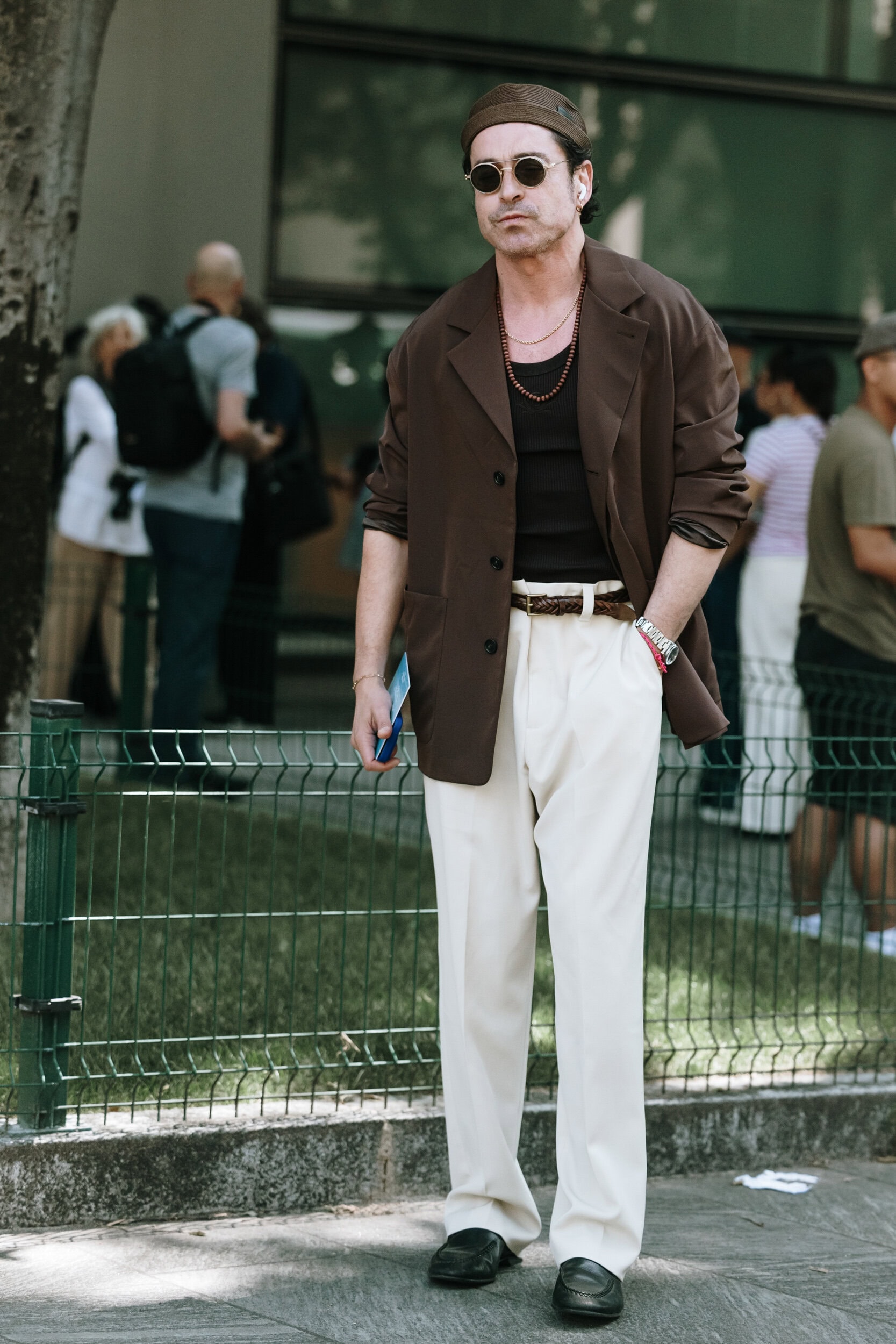 Milano Milan Men's Street Style Spring 2026 Shows