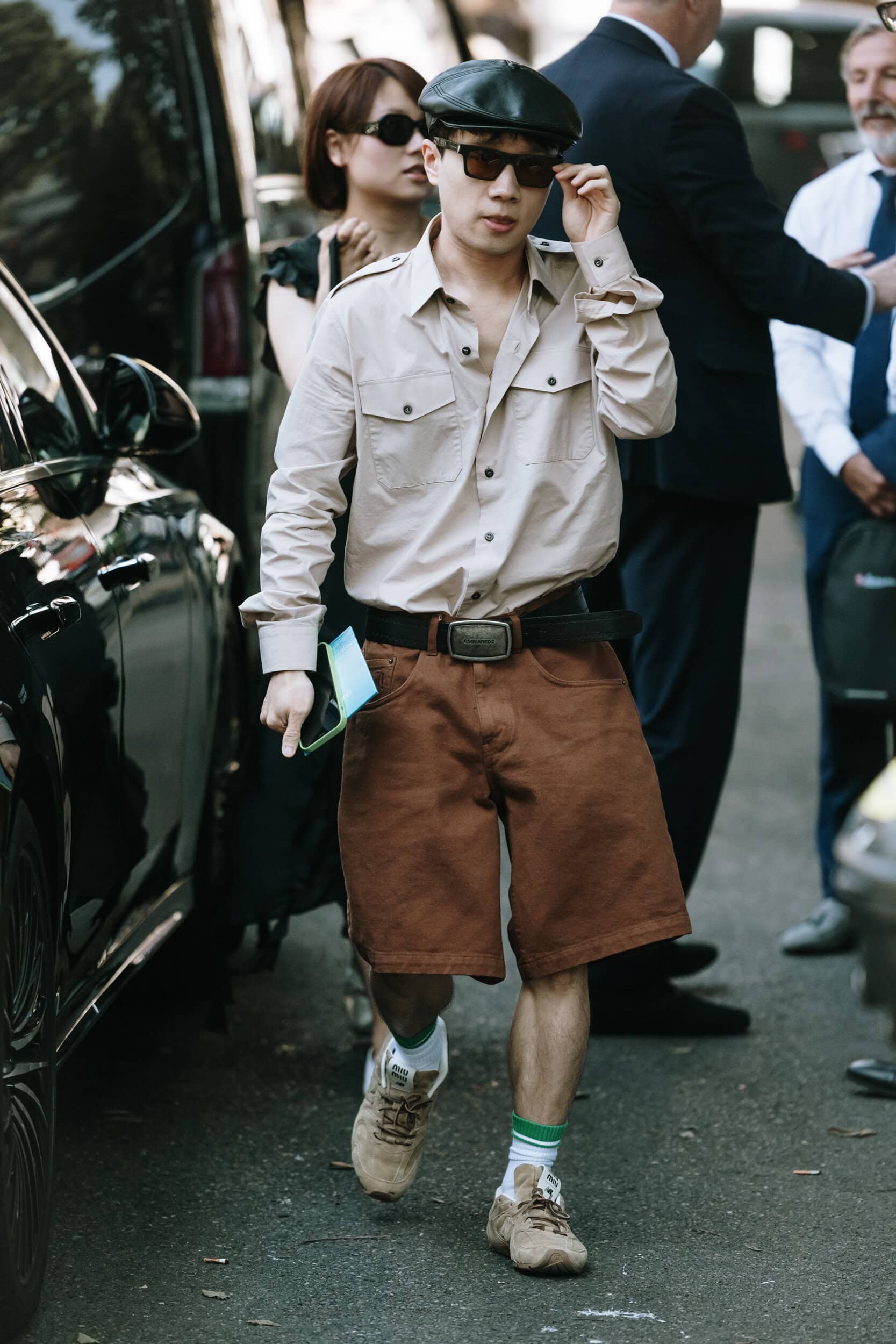 Milano Milan Men's Street Style Spring 2026 Shows