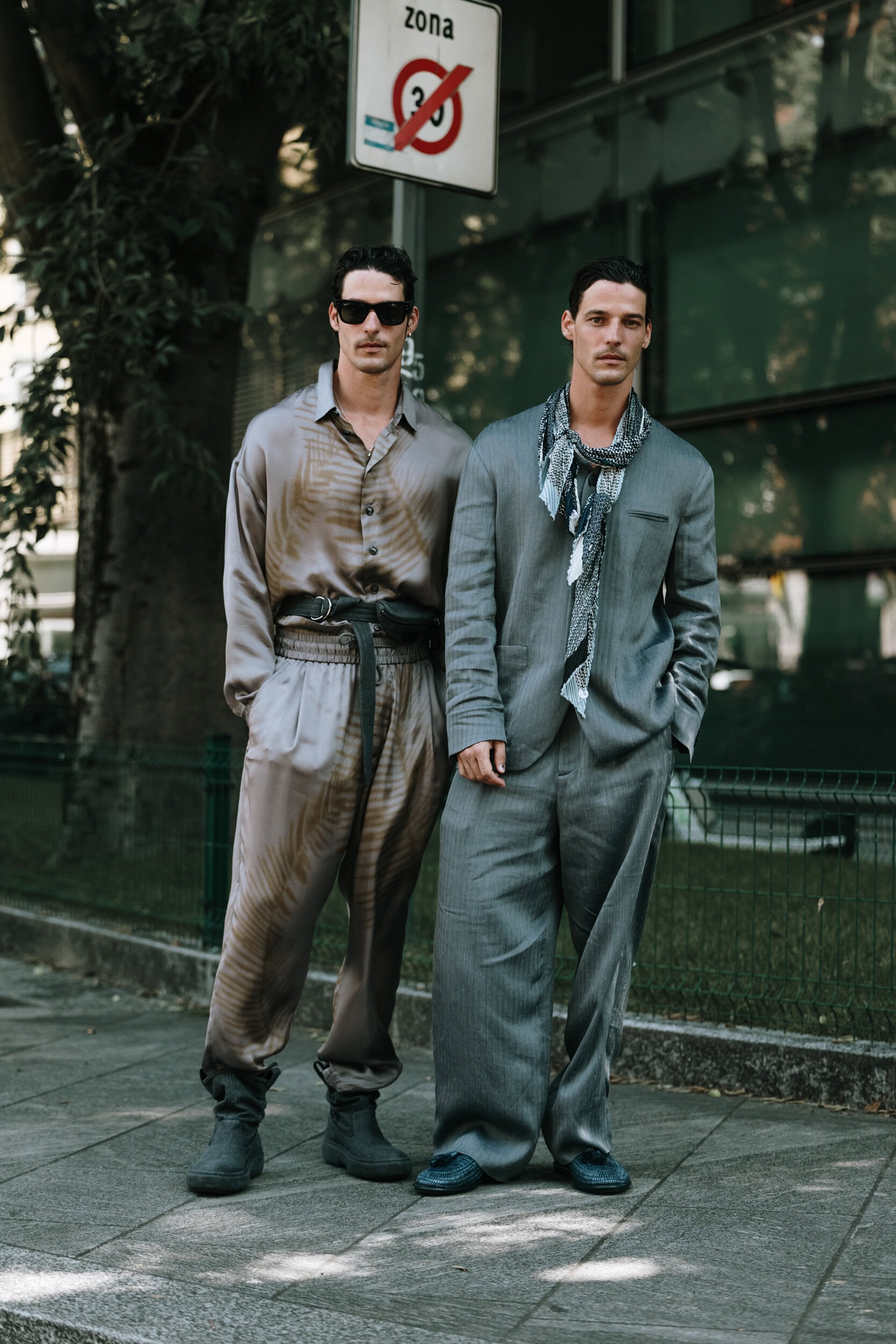 Milano Milan Men's Street Style Spring 2026 Shows