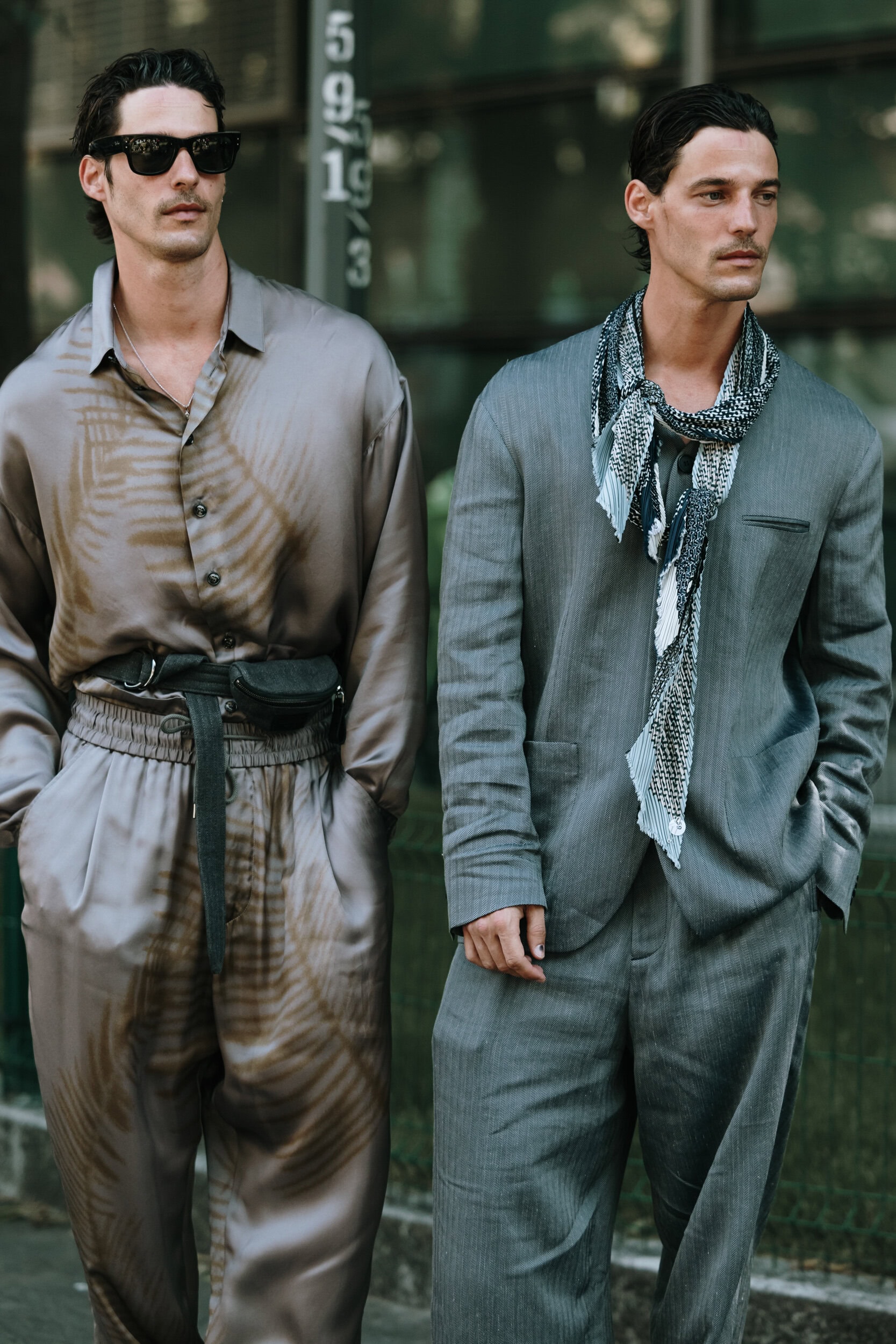 Milano Milan Men's Street Style Spring 2026 Shows