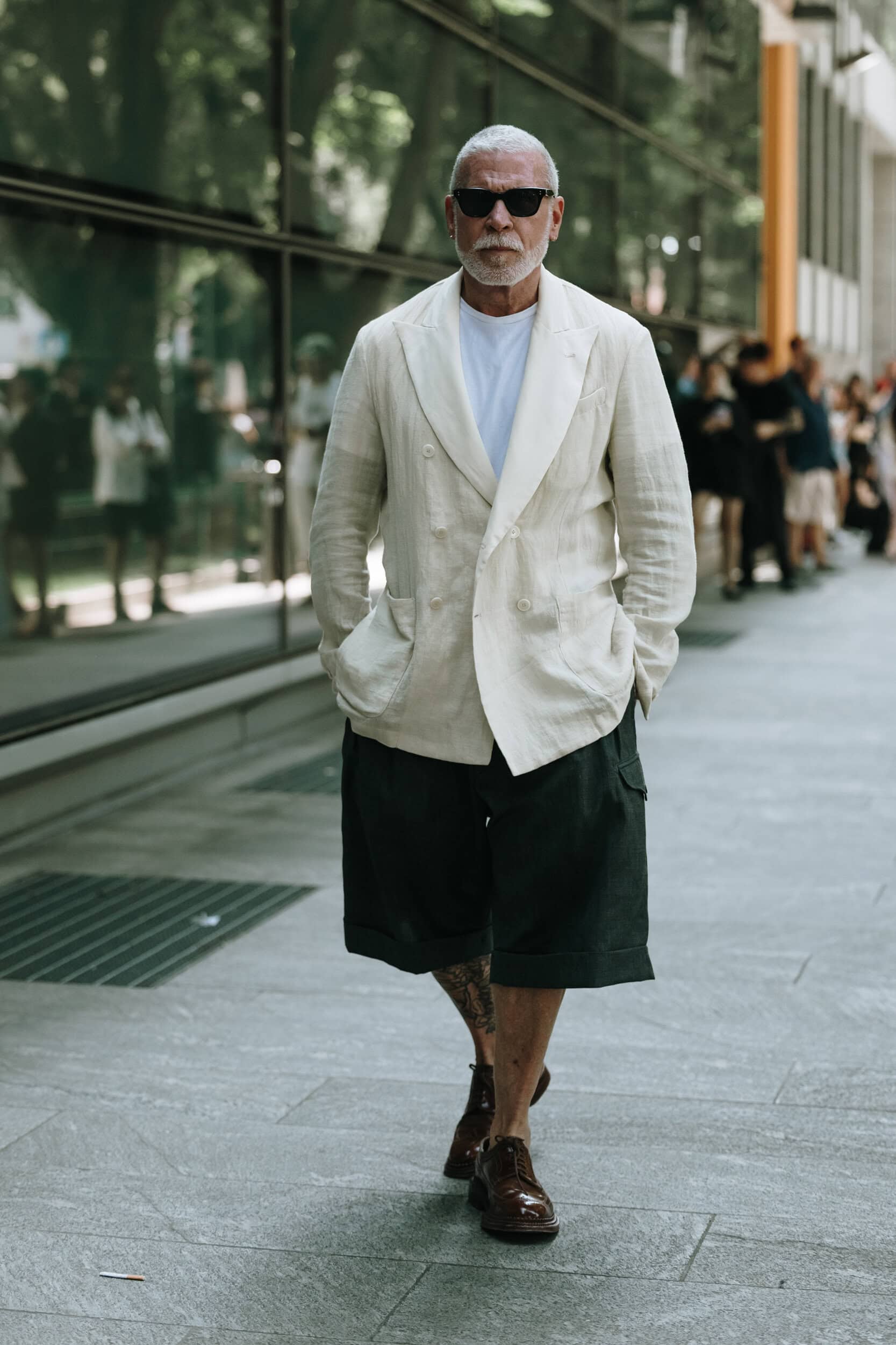 Milano Milan Men's Street Style Spring 2026 Shows
