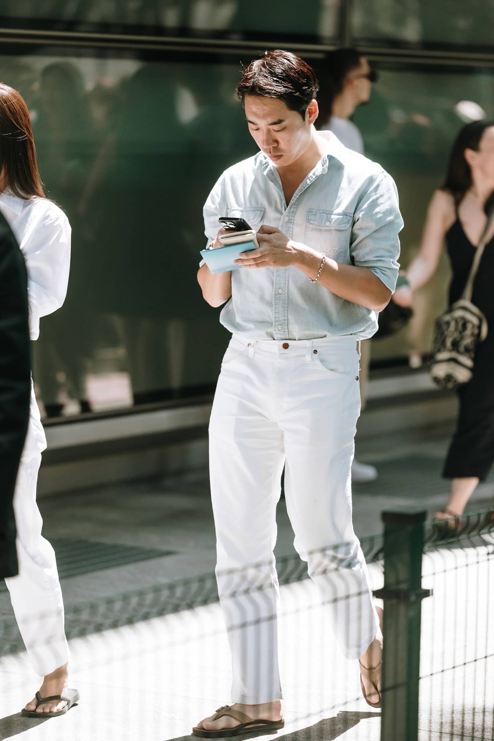 Milano Milan Men's Street Style Spring 2026 Shows
