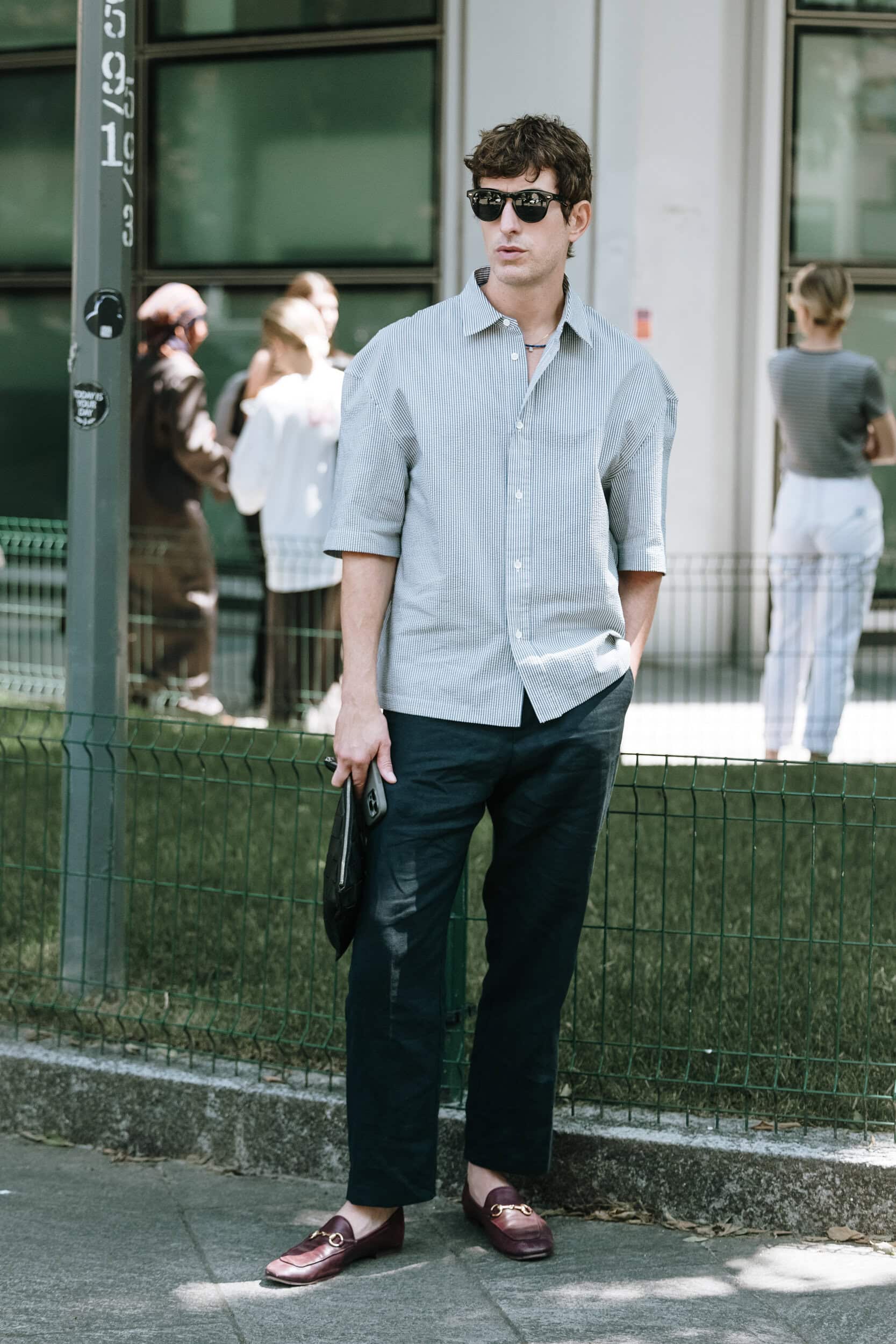 Milano Milan Men's Street Style Spring 2026 Shows
