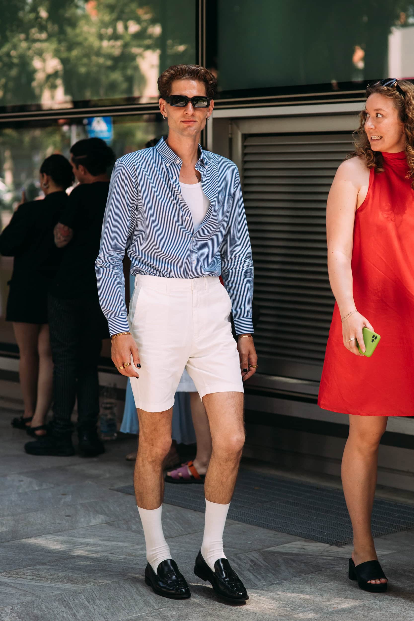 Milano Milan Men's Street Style Spring 2026 Shows
