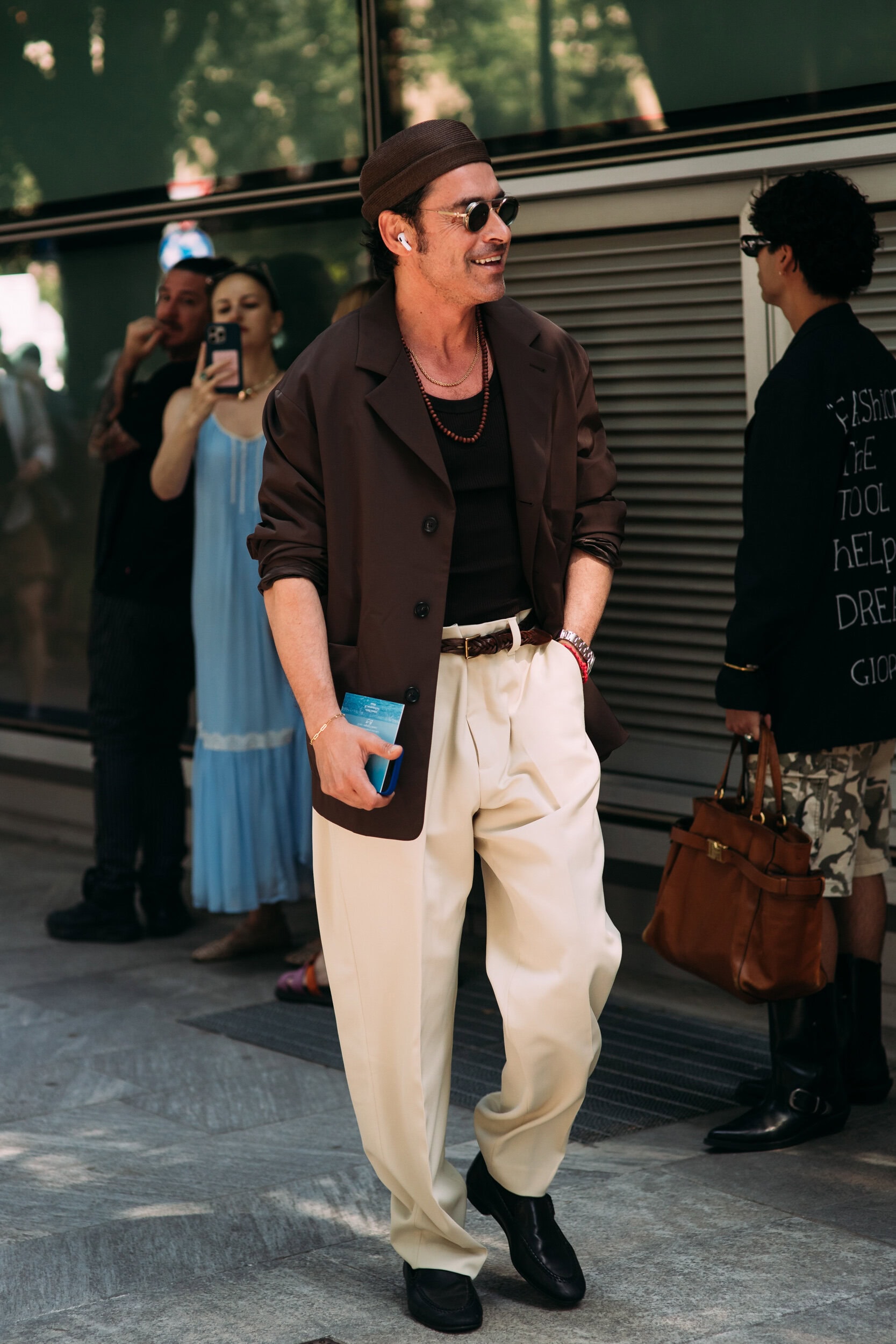 Milano Milan Men's Street Style Spring 2026 Shows