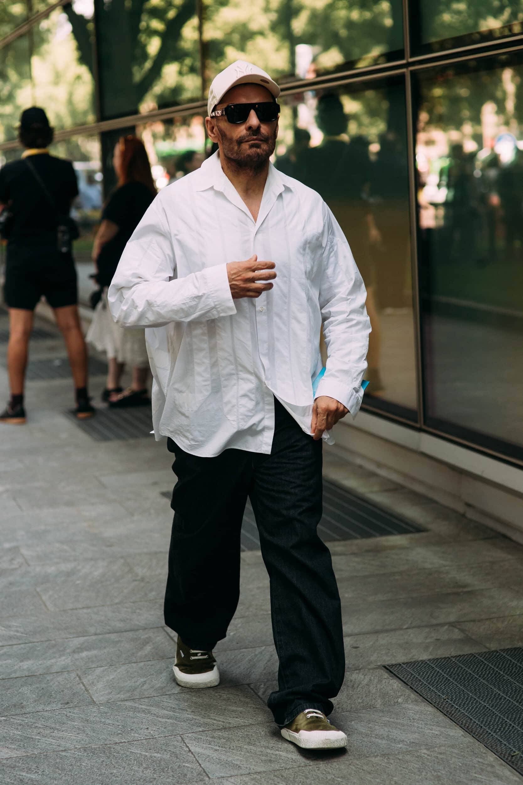 Milano Milan Men's Street Style Spring 2026 Shows