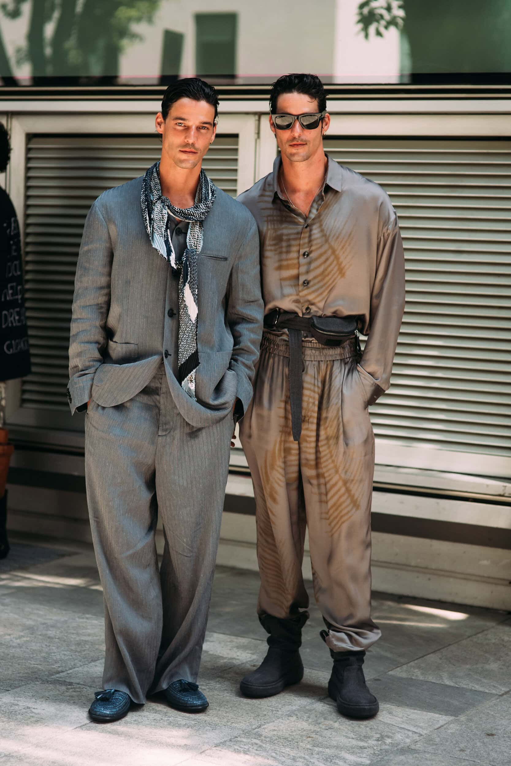 Milano Milan Men's Street Style Spring 2026 Shows
