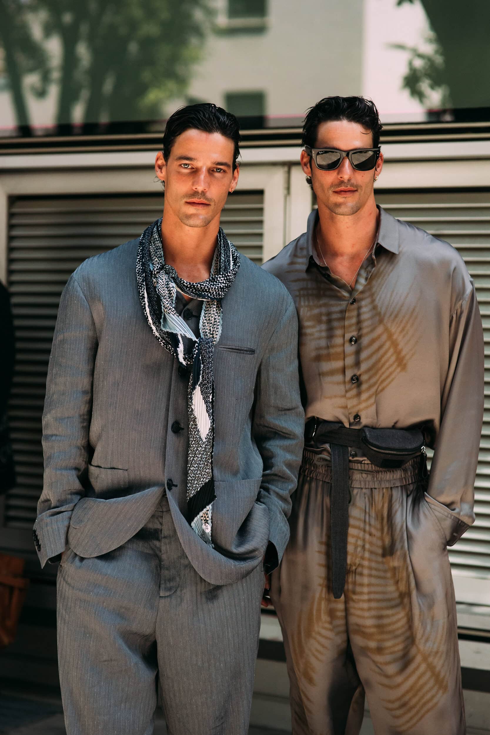 Milano Milan Men's Street Style Spring 2026 Shows