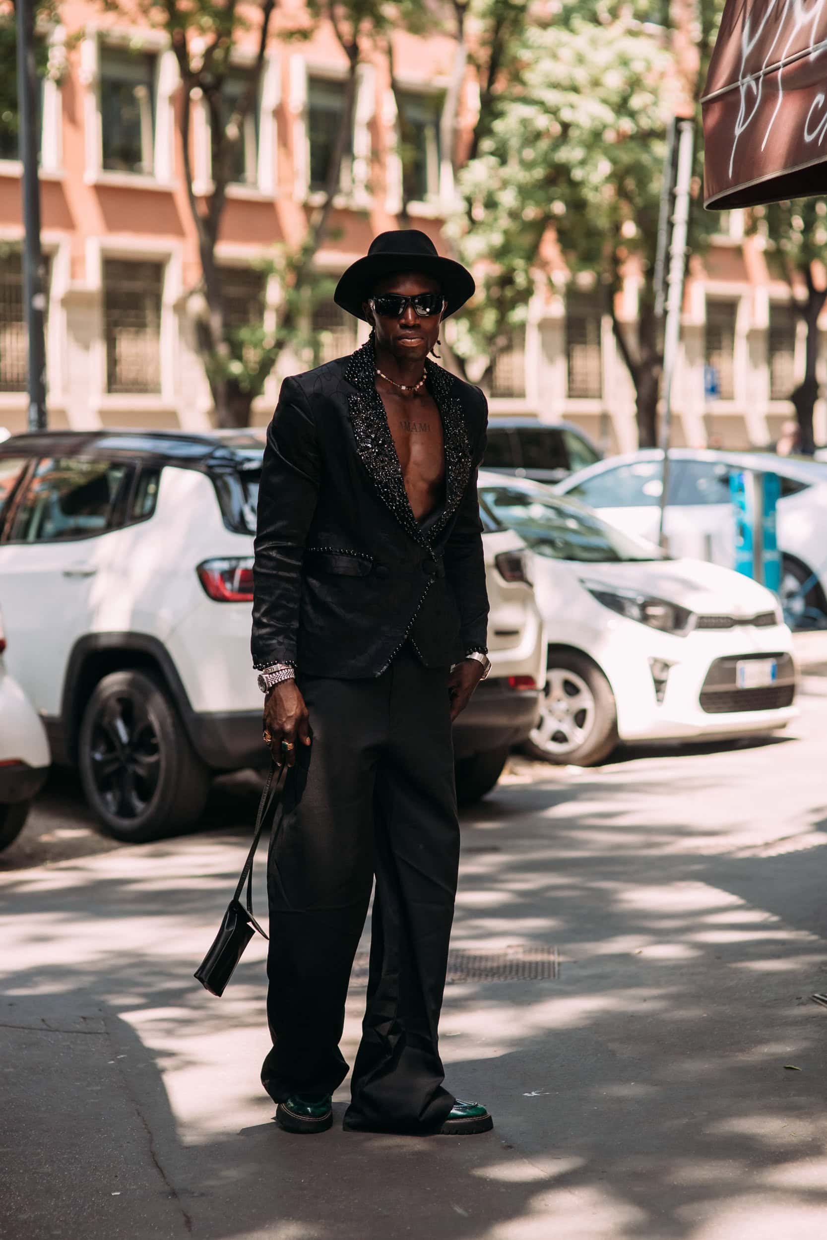 Milano Milan Men's Street Style Spring 2026 Shows