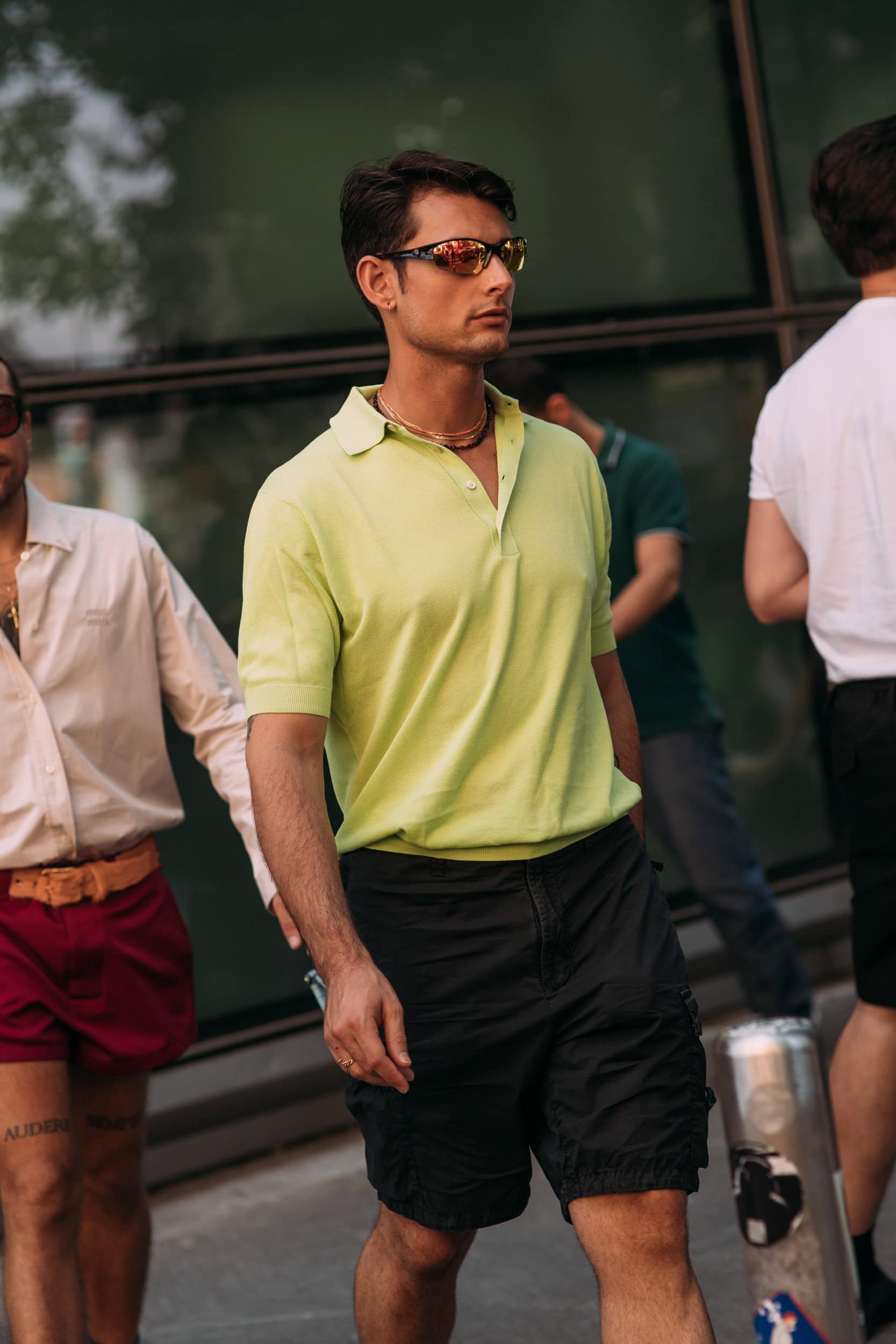 Milano Milan Men's Street Style Spring 2026 Shows
