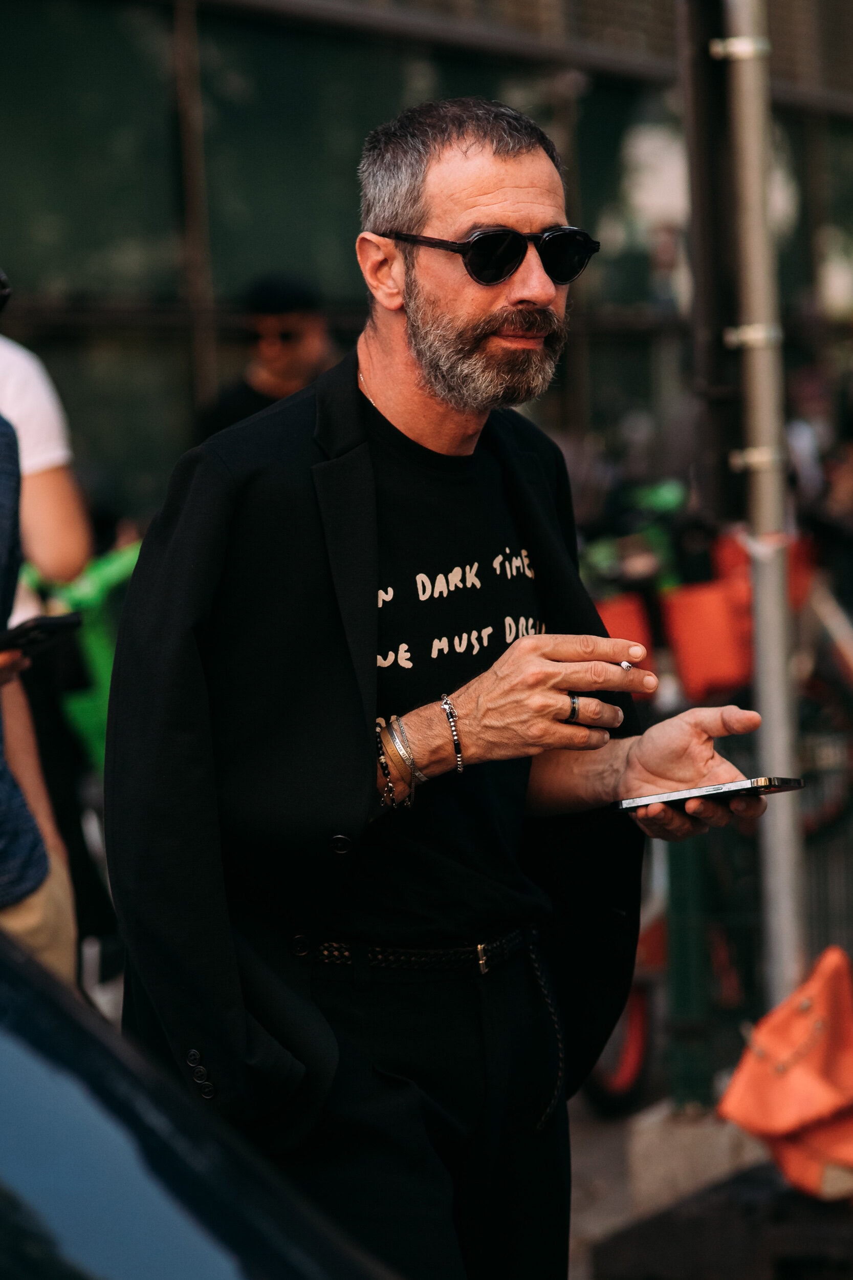Milano Milan Men's Street Style Spring 2026 Shows