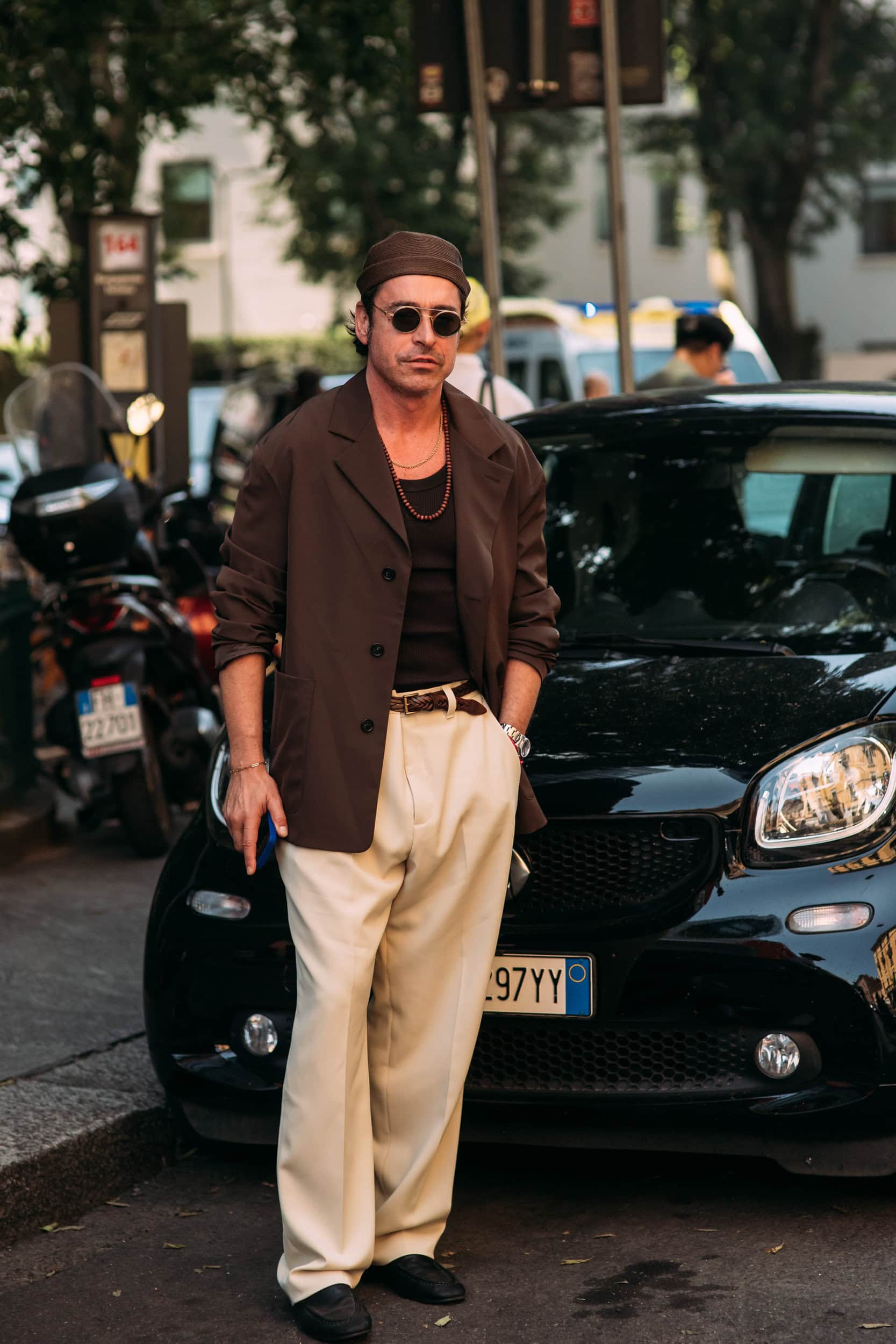 Milano Milan Men's Street Style Spring 2026 Shows