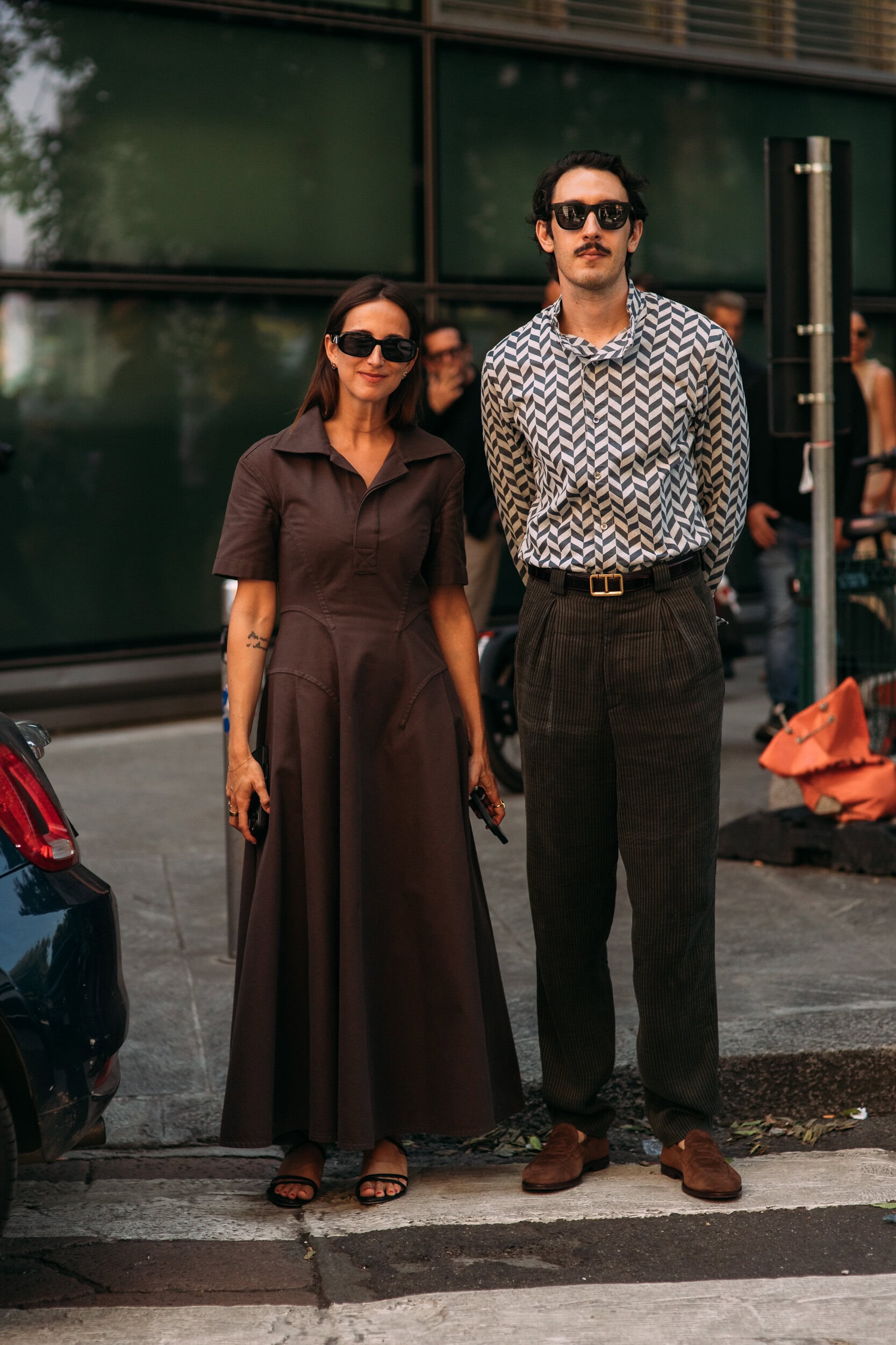 Milano Milan Men's Street Style Spring 2026 Shows