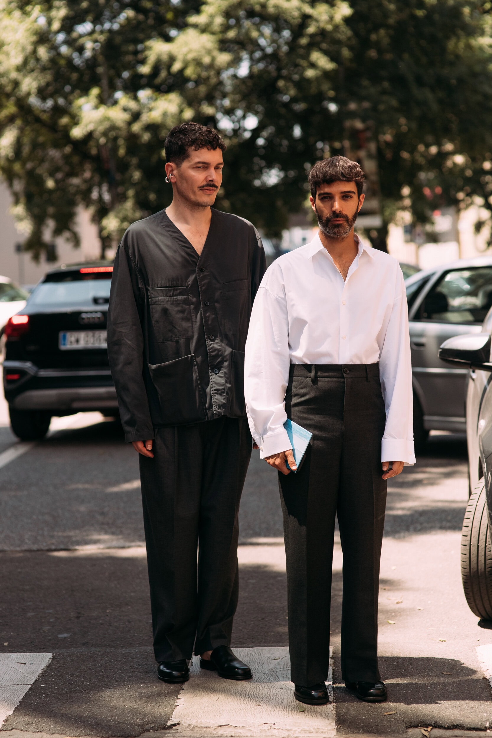 Milano Milan Men's Street Style Spring 2026 Shows