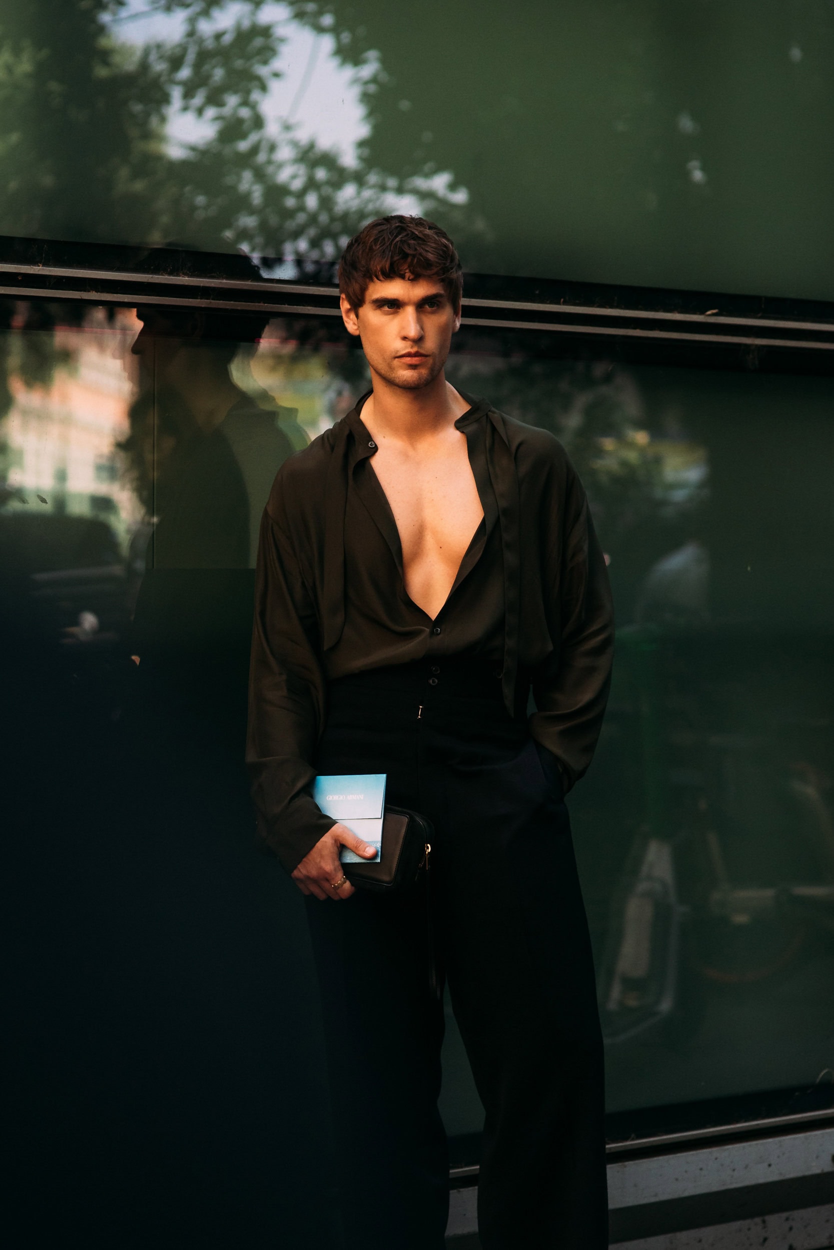 Milano Milan Men's Street Style Spring 2026 Shows