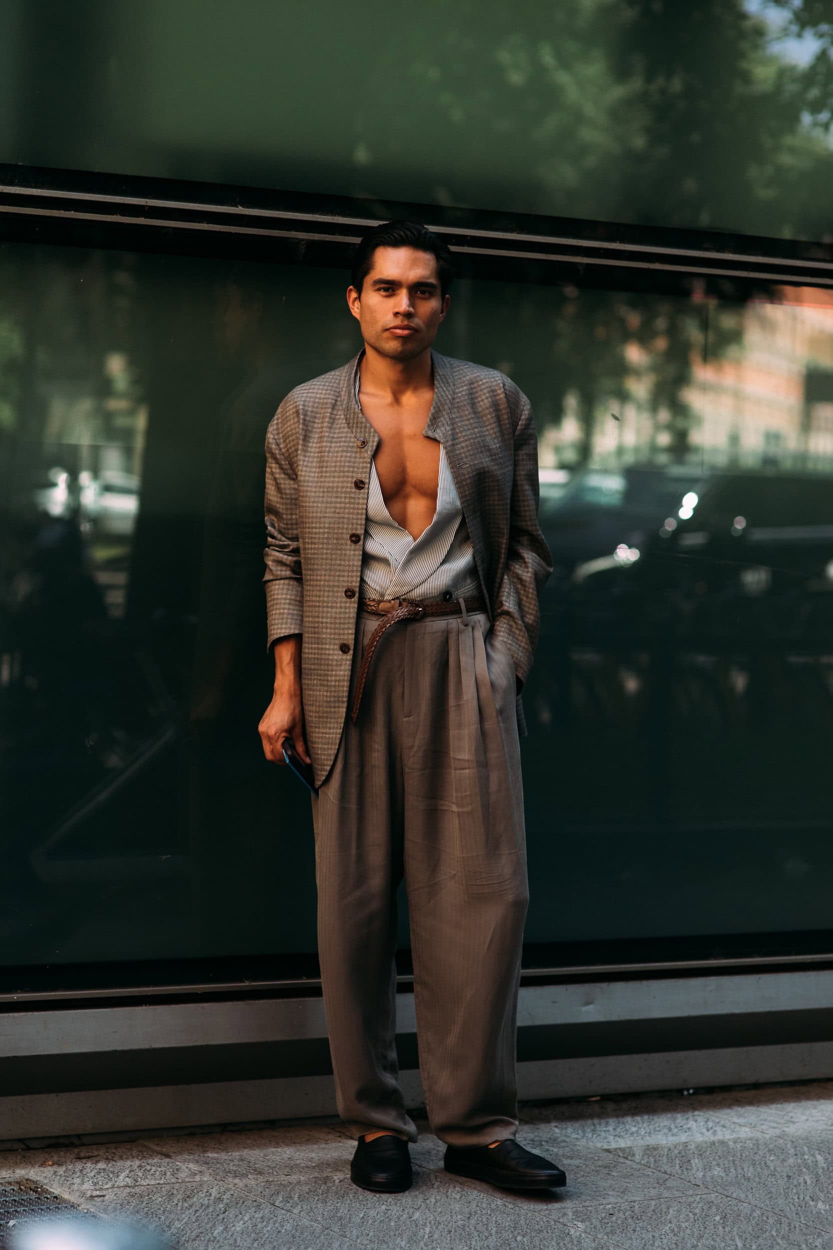 Milano Milan Men's Street Style Spring 2026 Shows