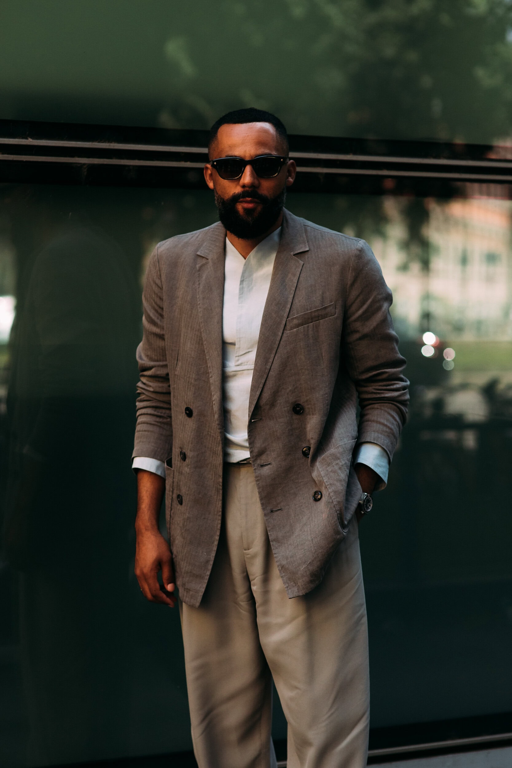 Milano Milan Men's Street Style Spring 2026 Shows