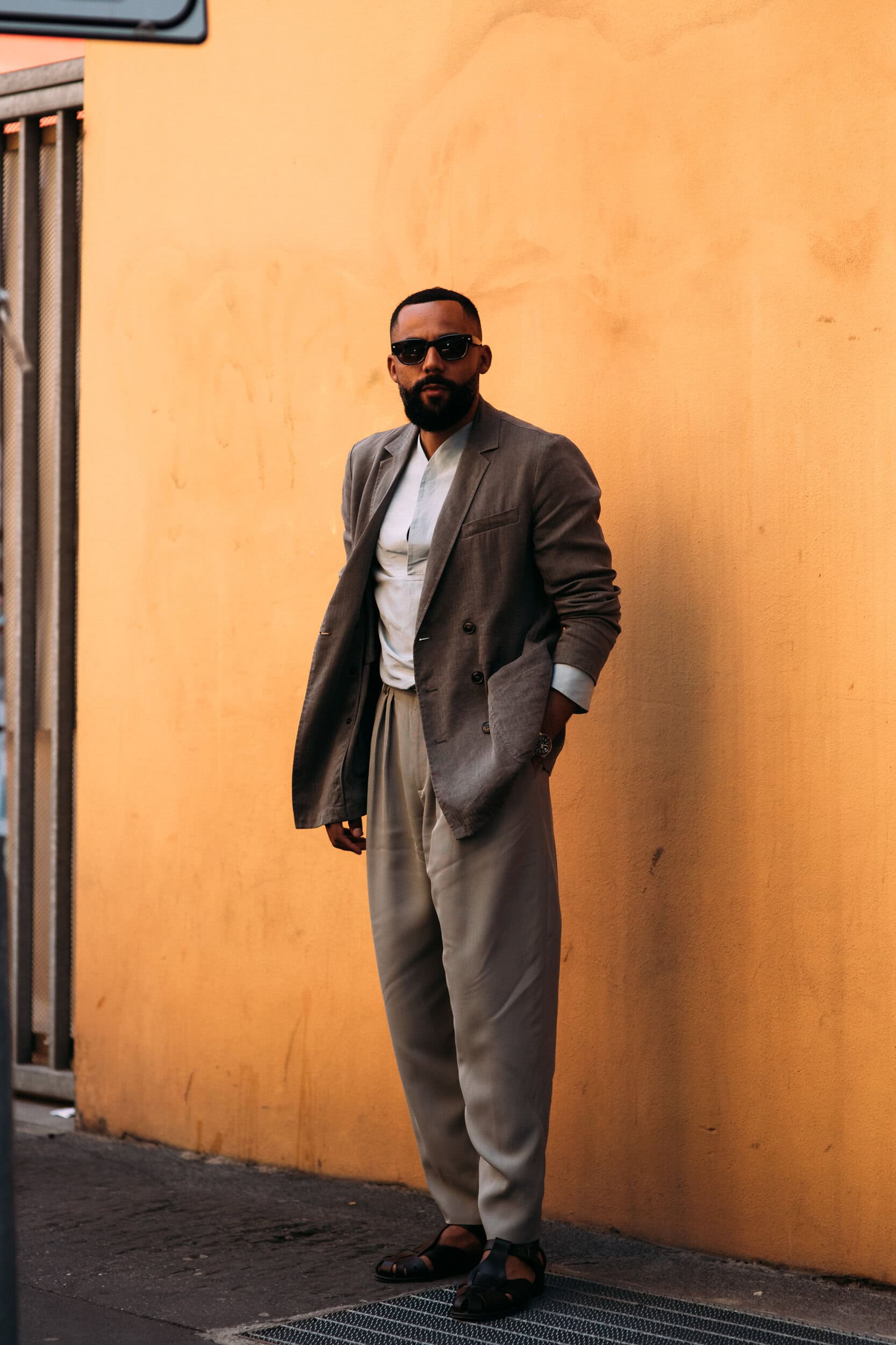 Milano Milan Men's Street Style Spring 2026 Shows