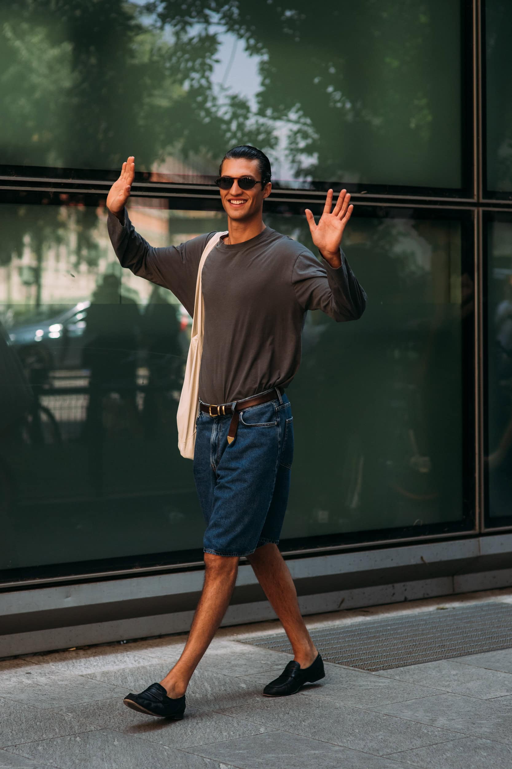 Milano Milan Men's Street Style Spring 2026 Shows