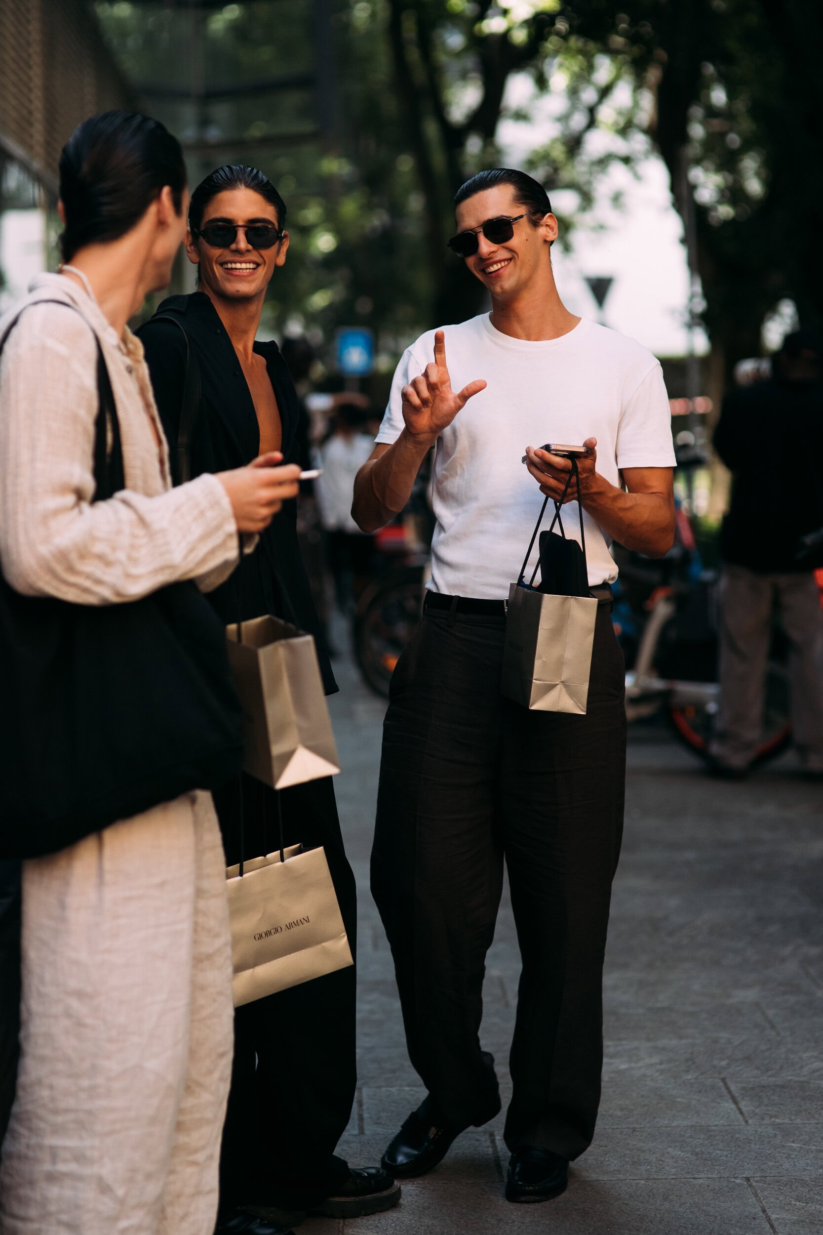 Milano Milan Men's Street Style Spring 2026 Shows