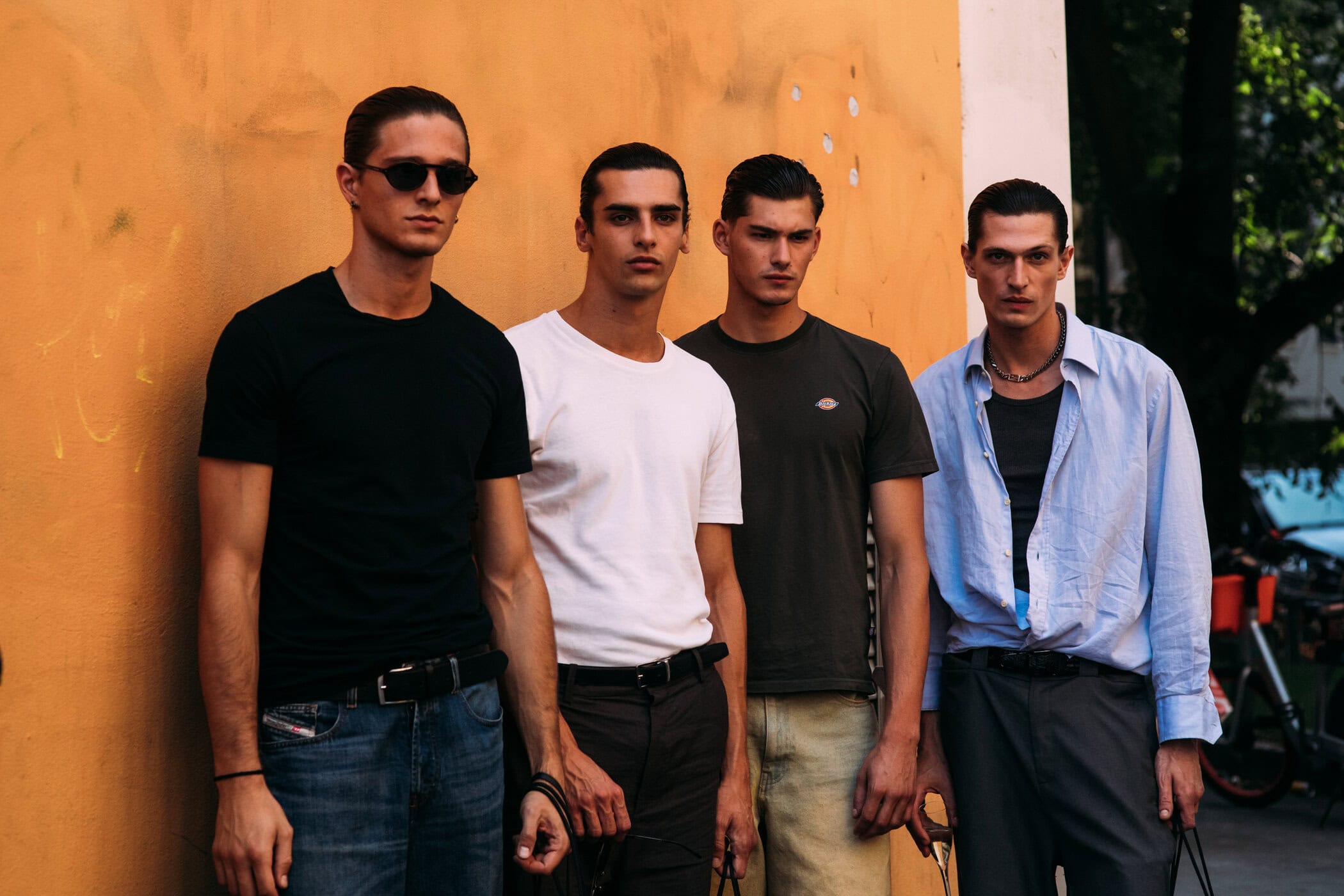 Milano Milan Men's Street Style Spring 2026 Shows