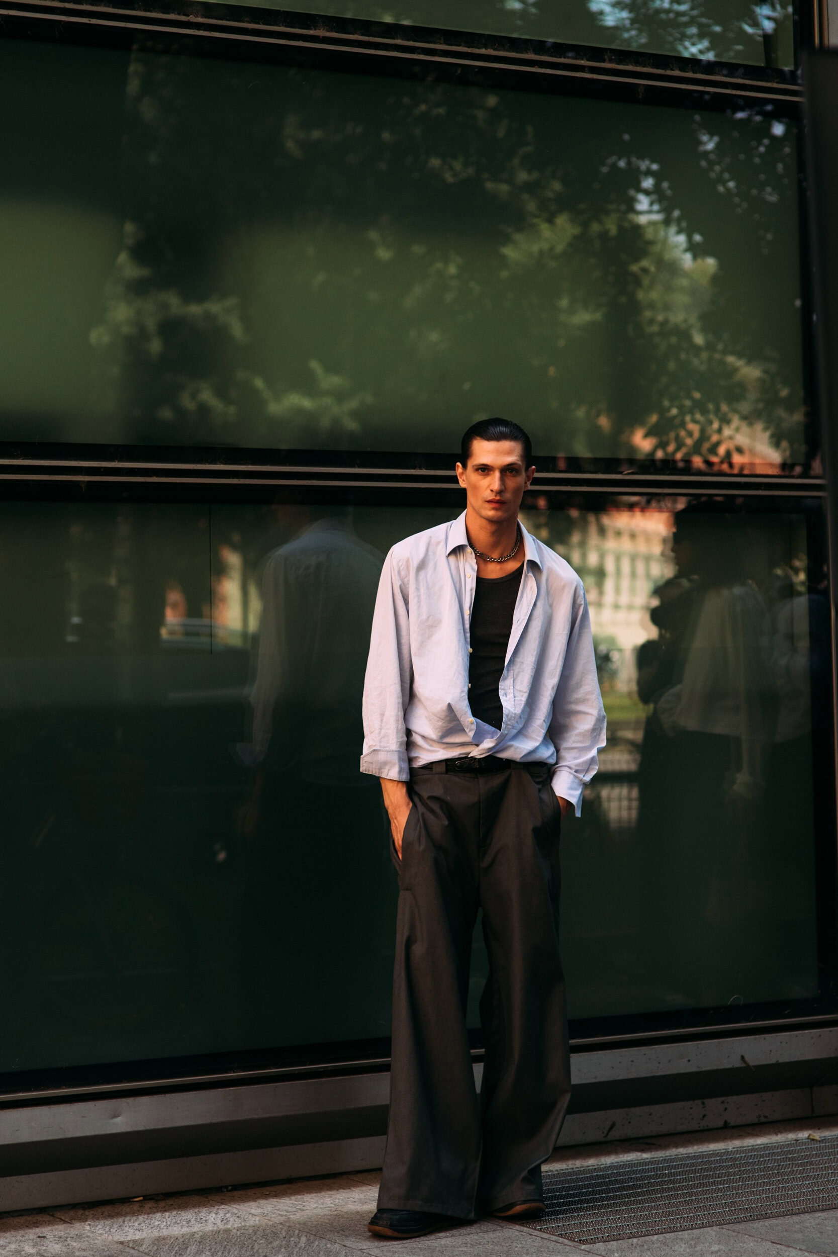 Milano Milan Men's Street Style Spring 2026 Shows