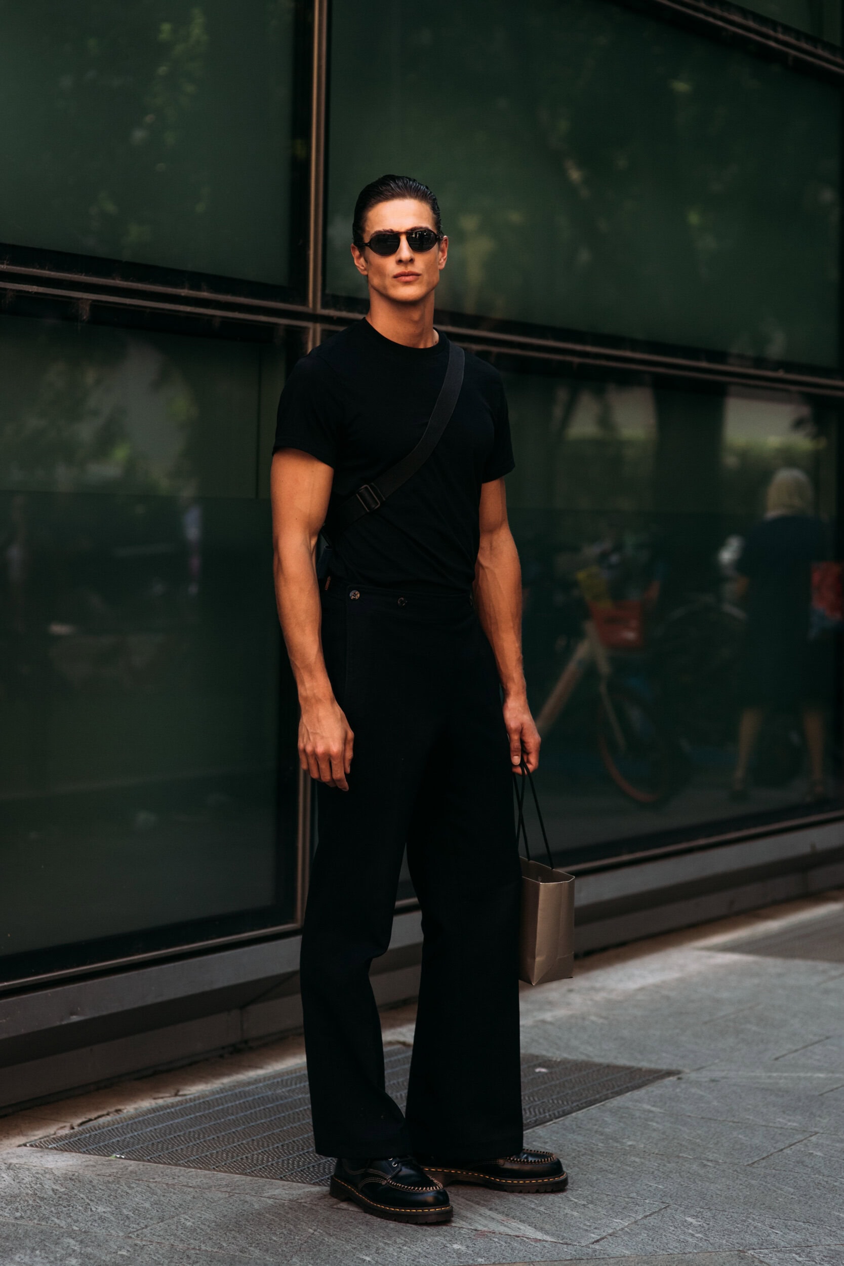 Milano Milan Men's Street Style Spring 2026 Shows