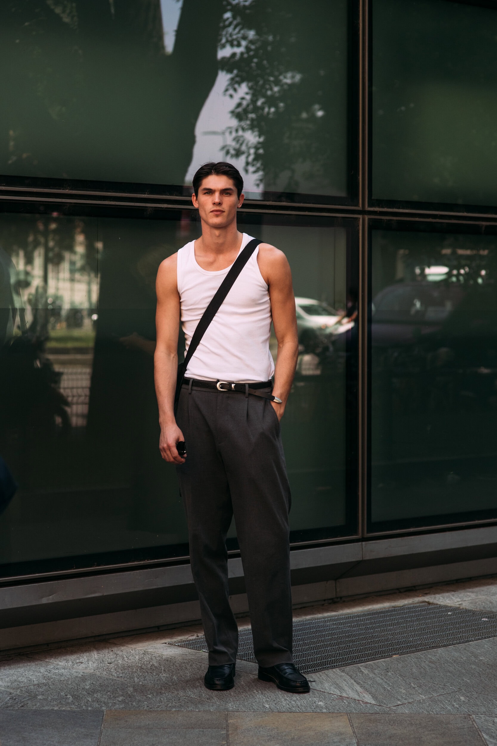 Milano Milan Men's Street Style Spring 2026 Shows